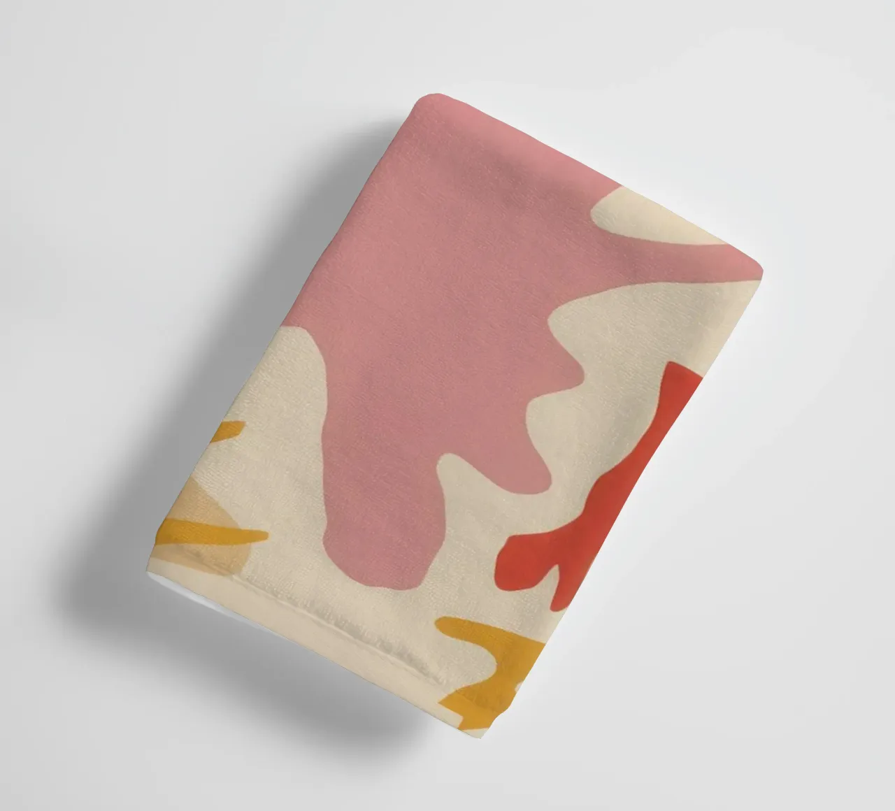 Playful Abstract Forms towel by Gaia Viesta
