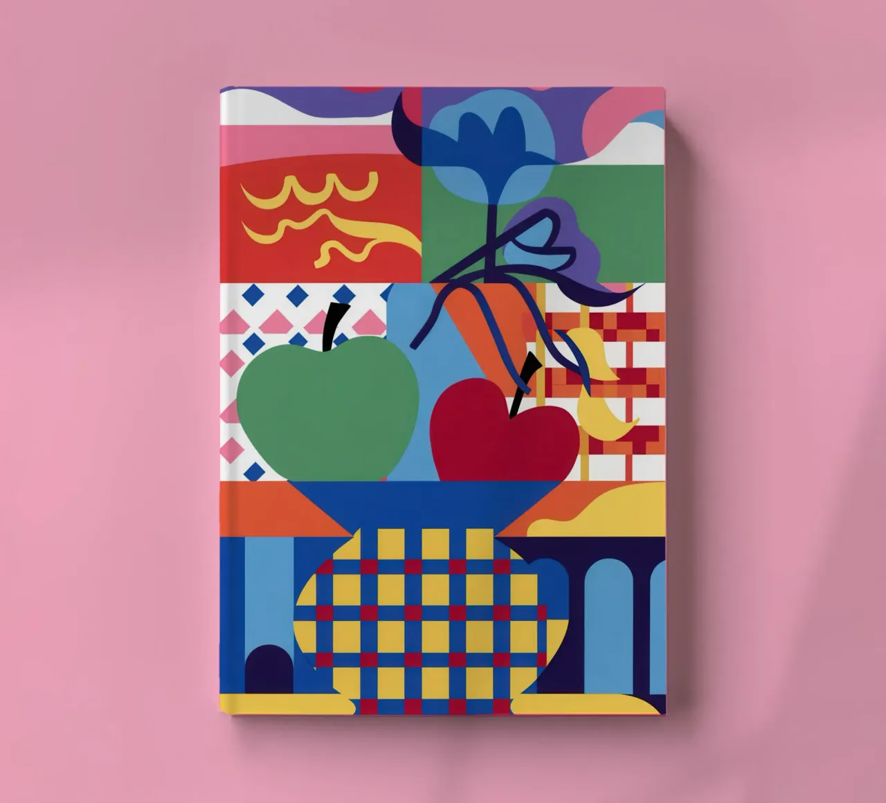 Color Block Still Life notebook by Thistle Bloom