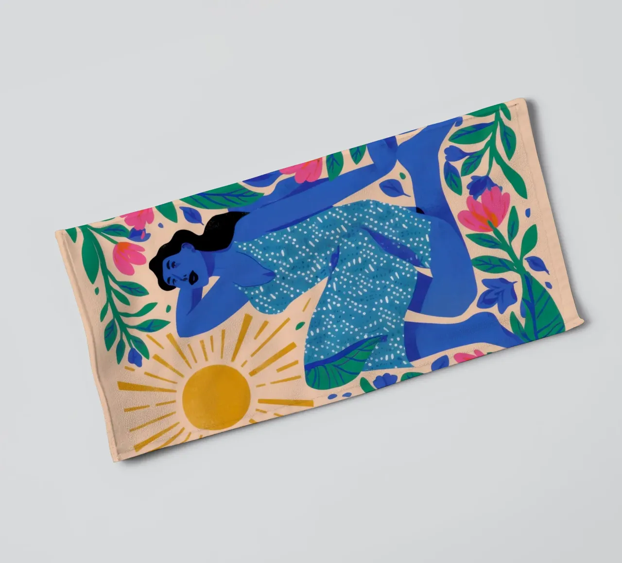 Dea del Sole asciugamano da bagno da Thistle Bloom