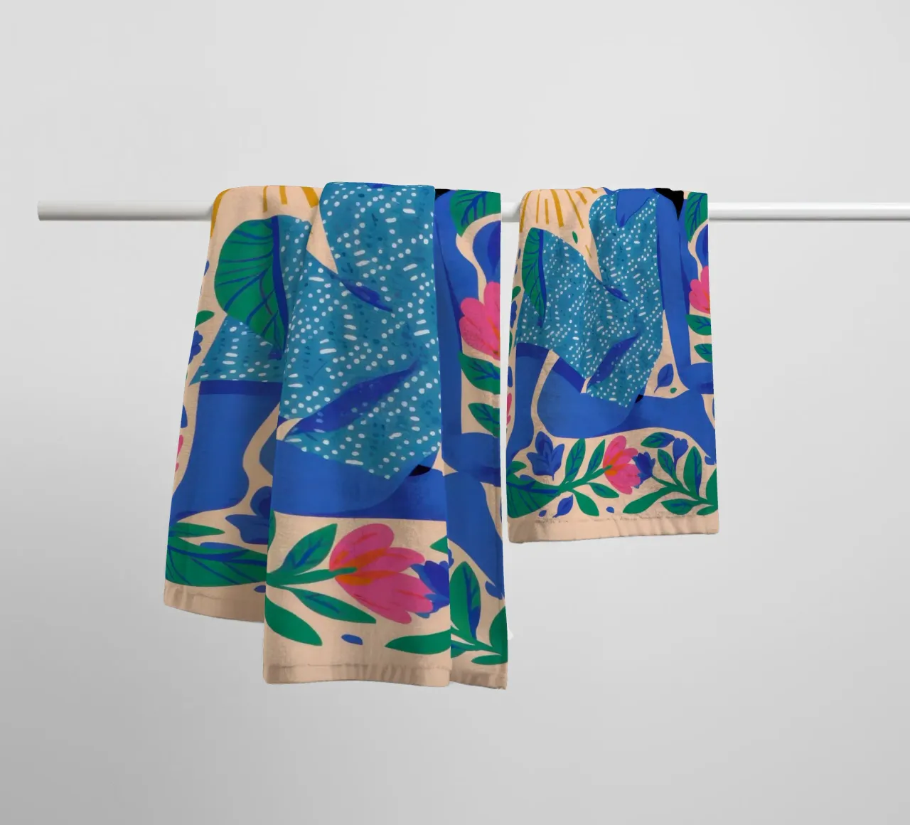 Dea del Sole asciugamano da bagno da Thistle Bloom