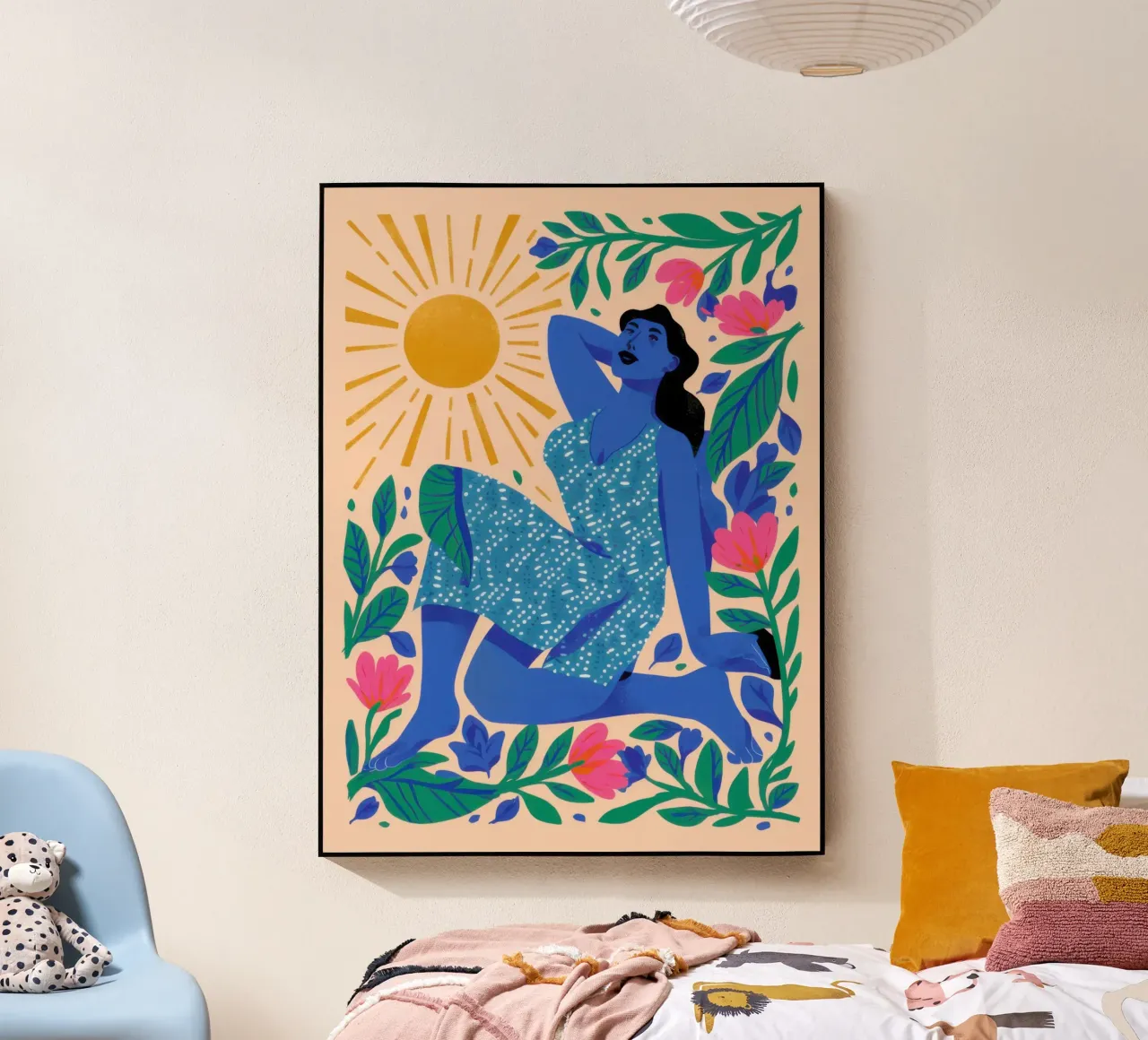 Goddess of the Sun product.type.acrylglas common.byCreator Thistle Bloom