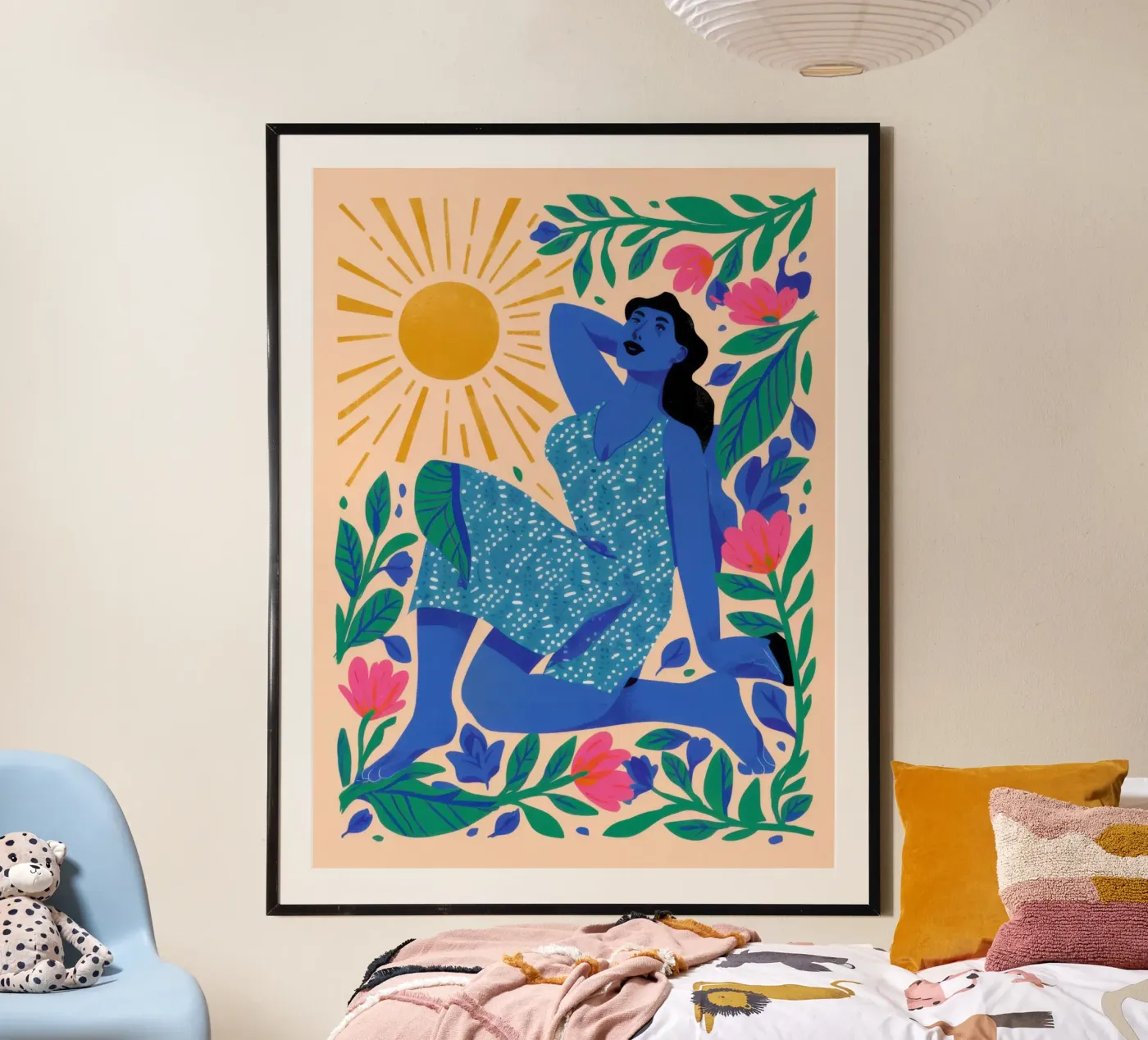 Dea del Sole poster da Thistle Bloom