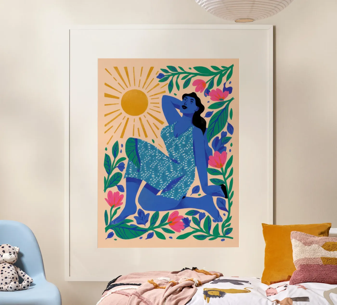 Dea del Sole poster da Thistle Bloom
