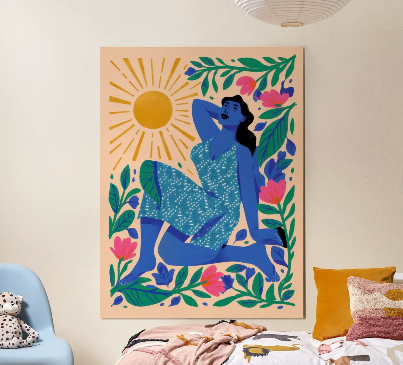 Dea del Sole poster da Thistle Bloom