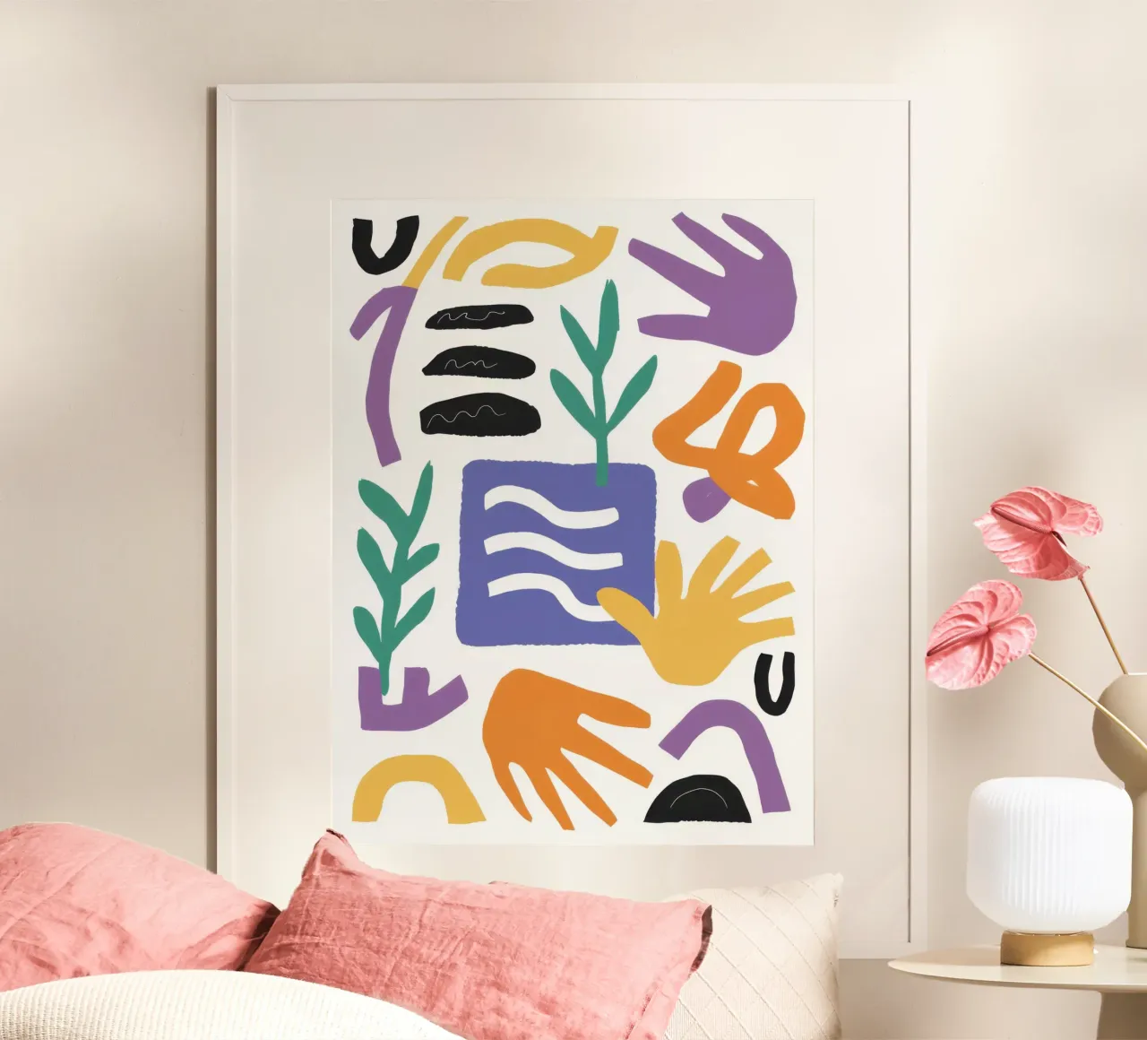 Forme astratte e giocose poster da Gaia Viesta