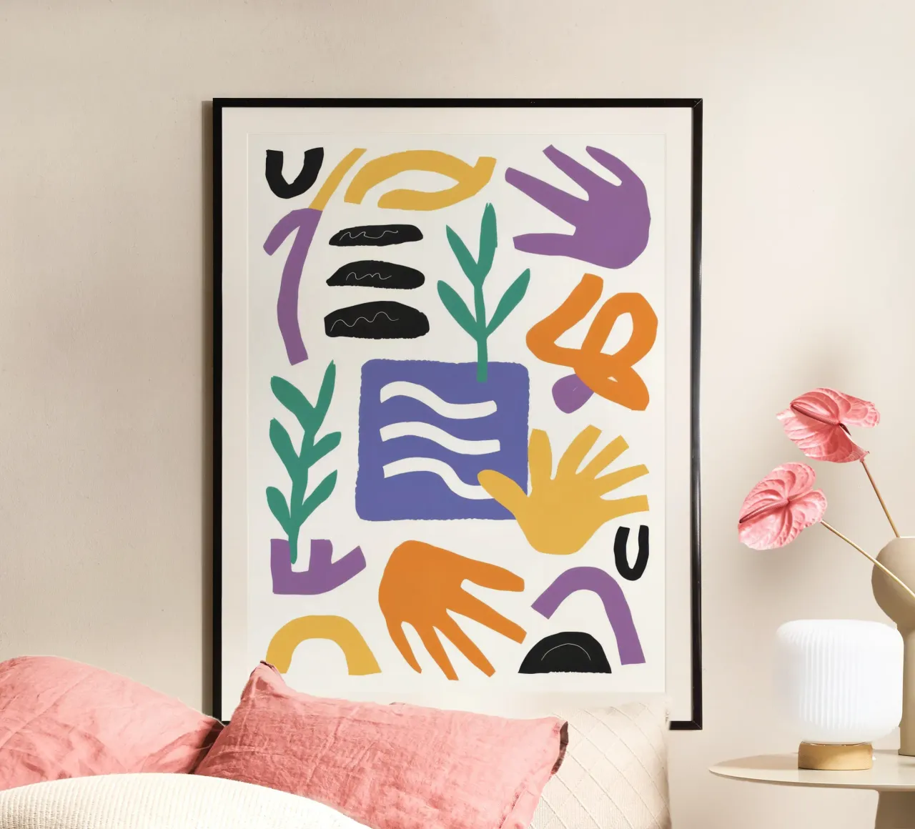 Forme astratte e giocose poster da Gaia Viesta