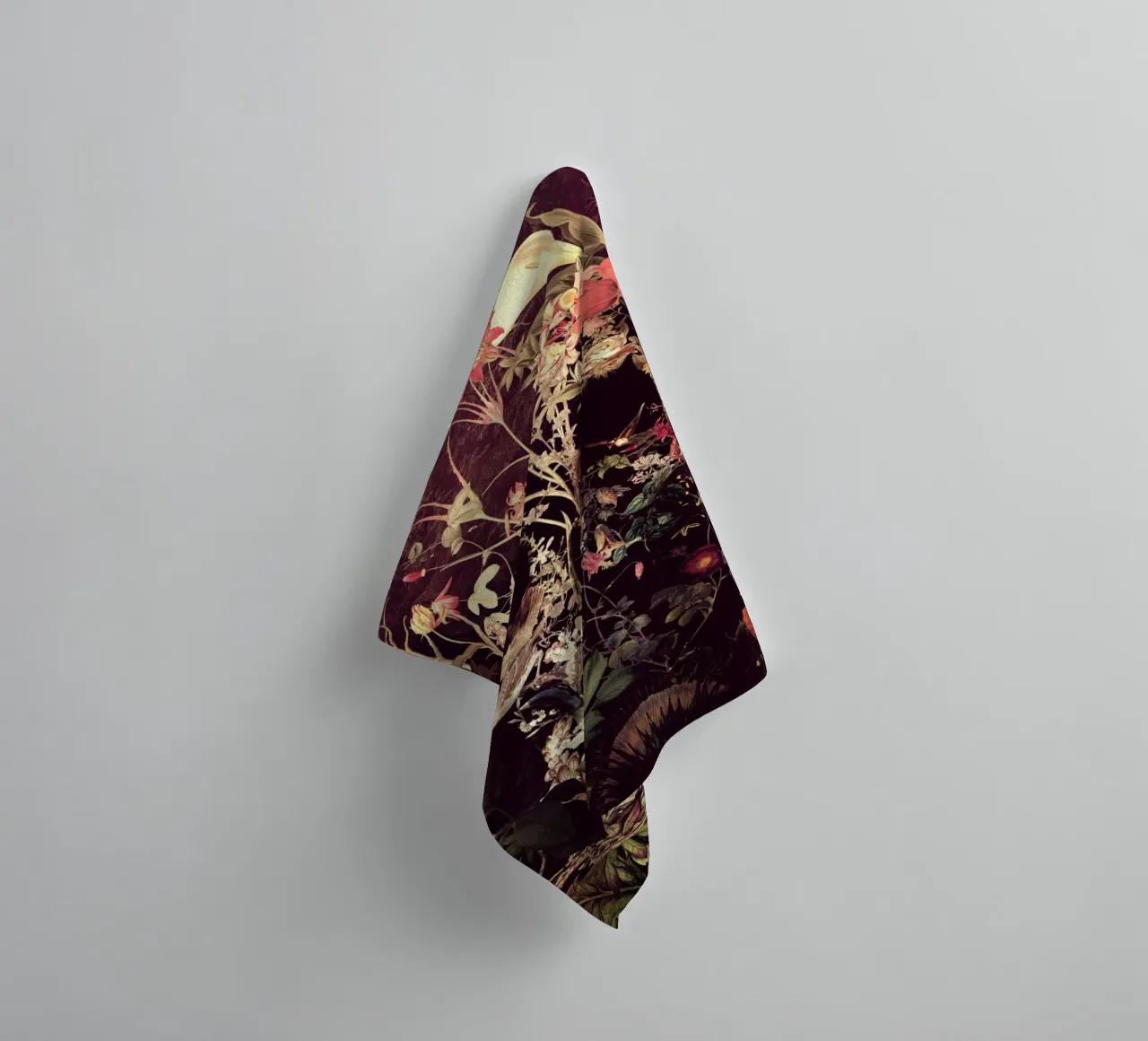 Bloom Skull asciugamano da bagno da Ali Gulec