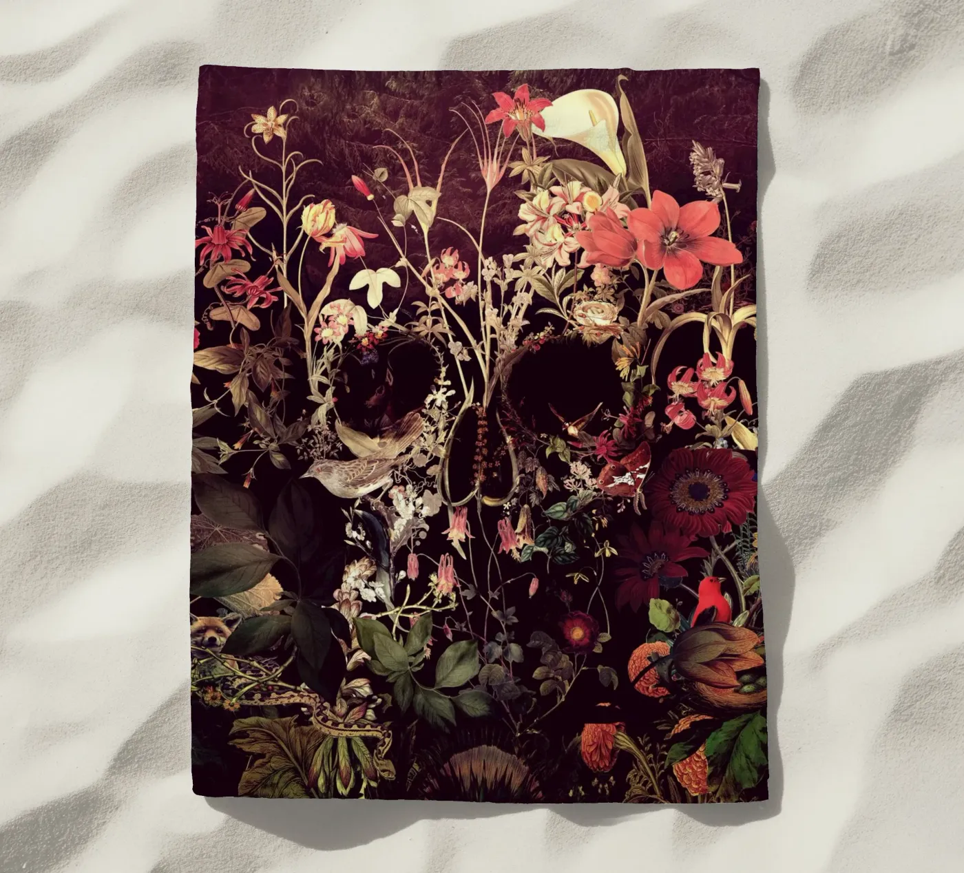 Bloom Skull telo mare da Ali Gulec