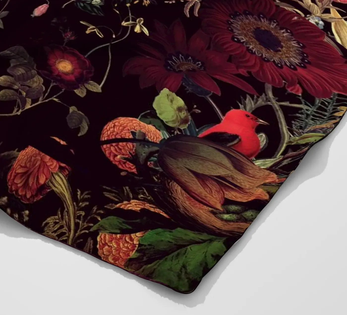 Bloom Skull fleecedeken van Ali Gulec