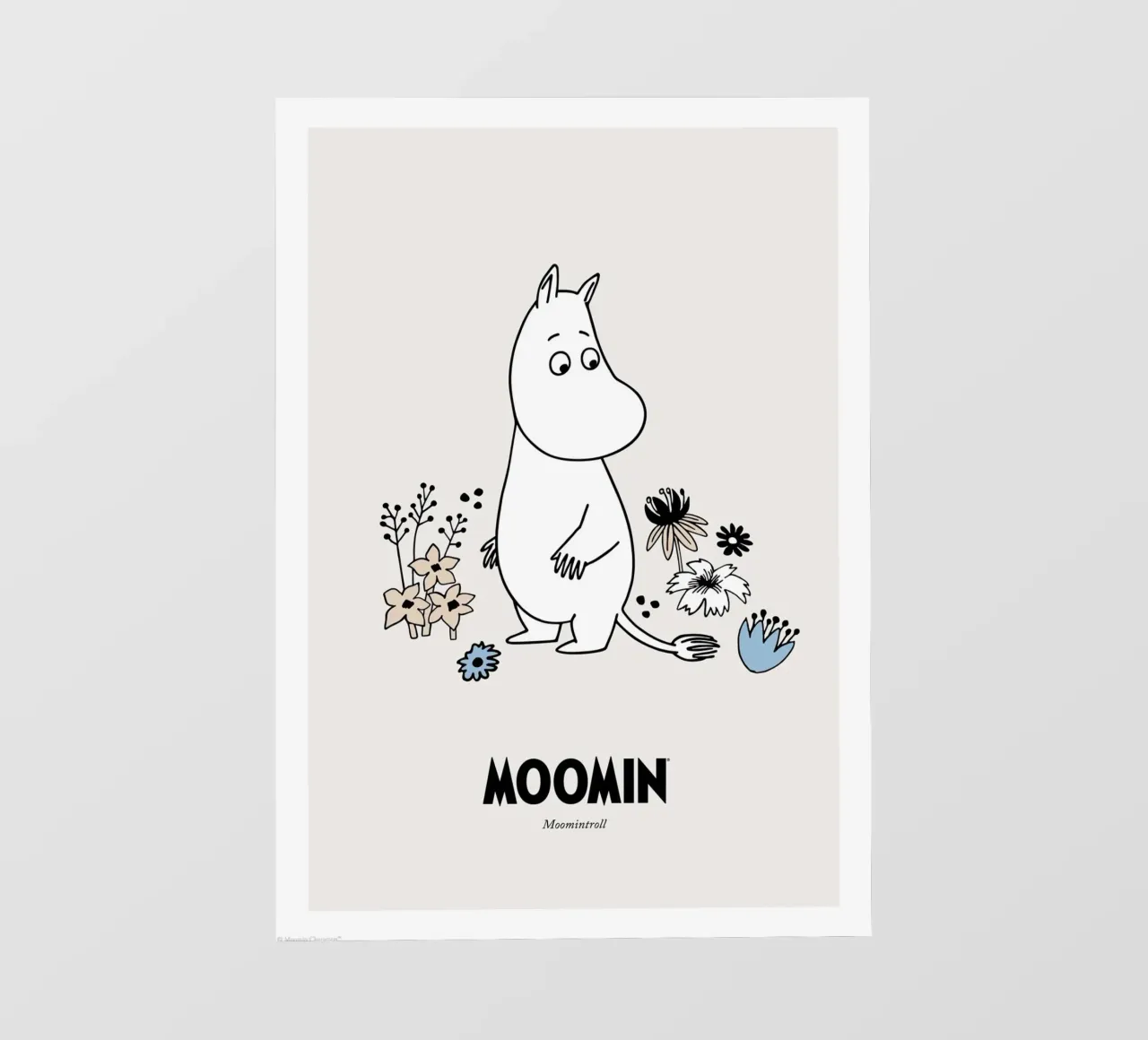 Moomin - Moomintroll pellicola backlit da muench benjamin