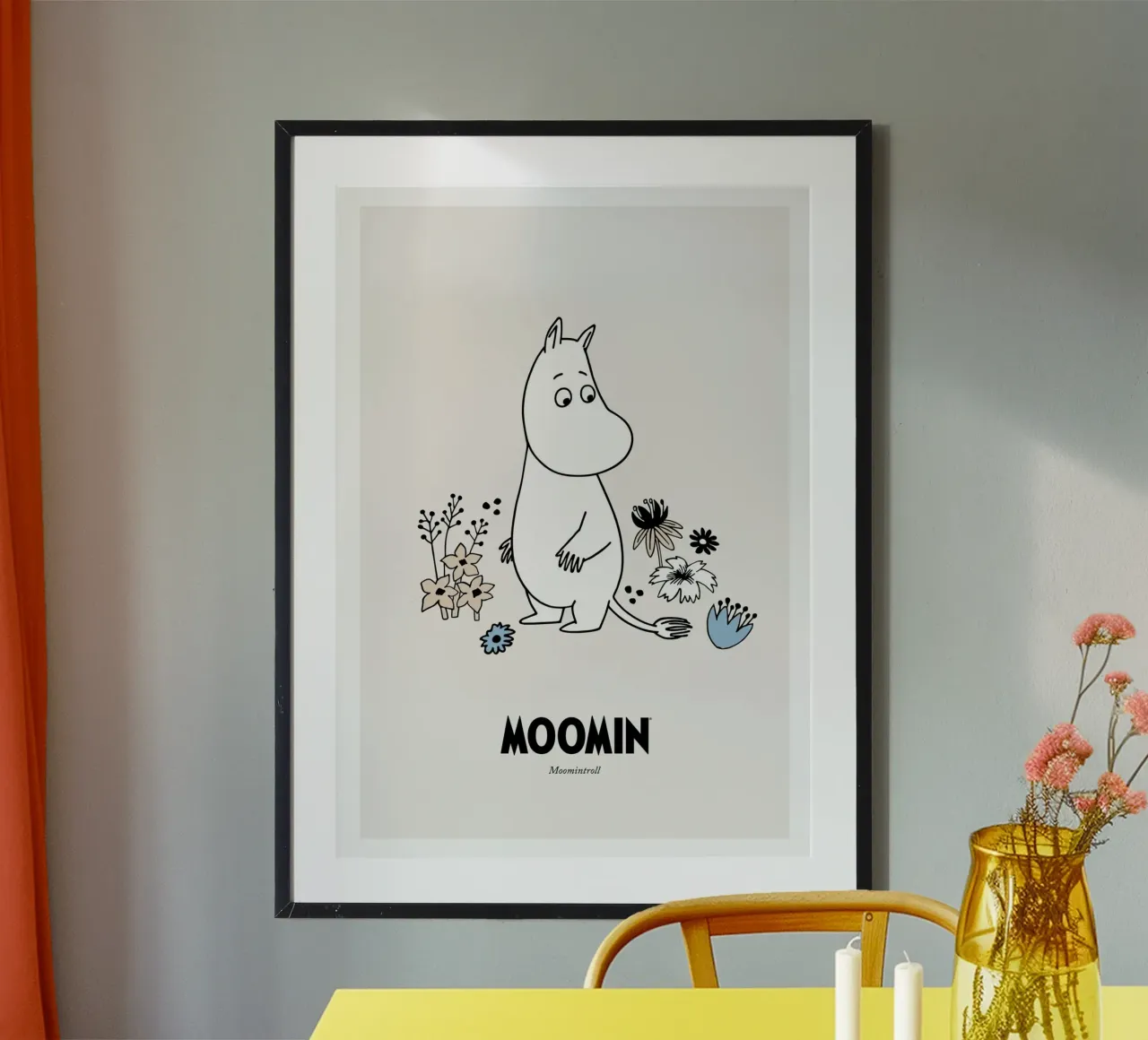 Moomin - Moomintroll carta hahnemühle da muench benjamin