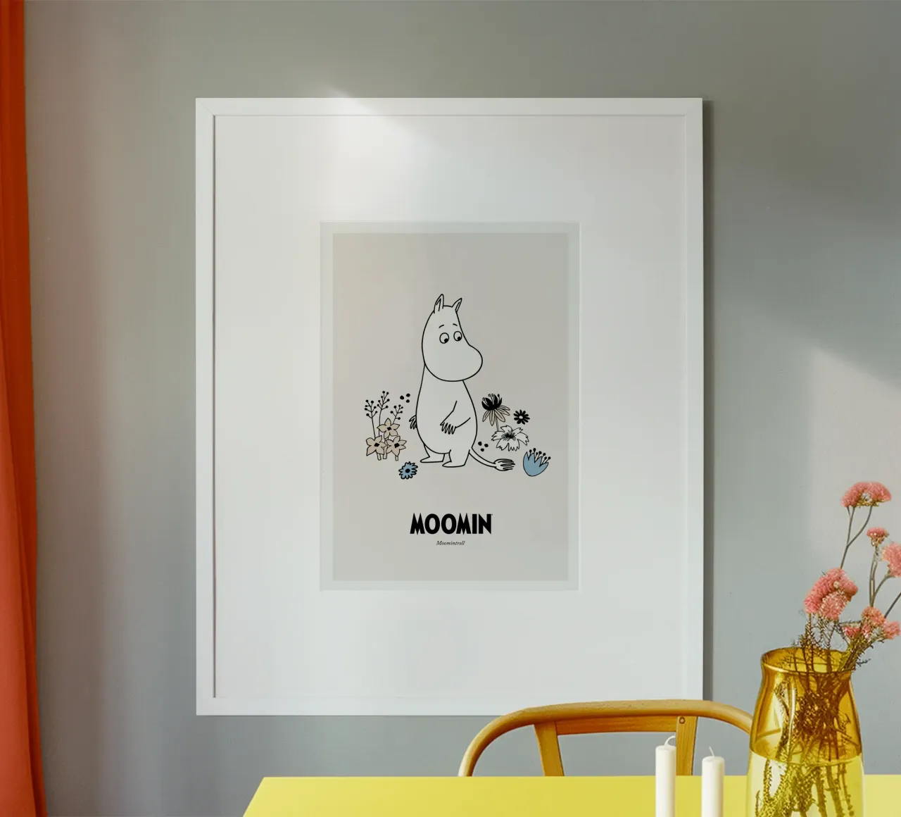 Moomin - Moomintroll carta hahnemühle da muench benjamin