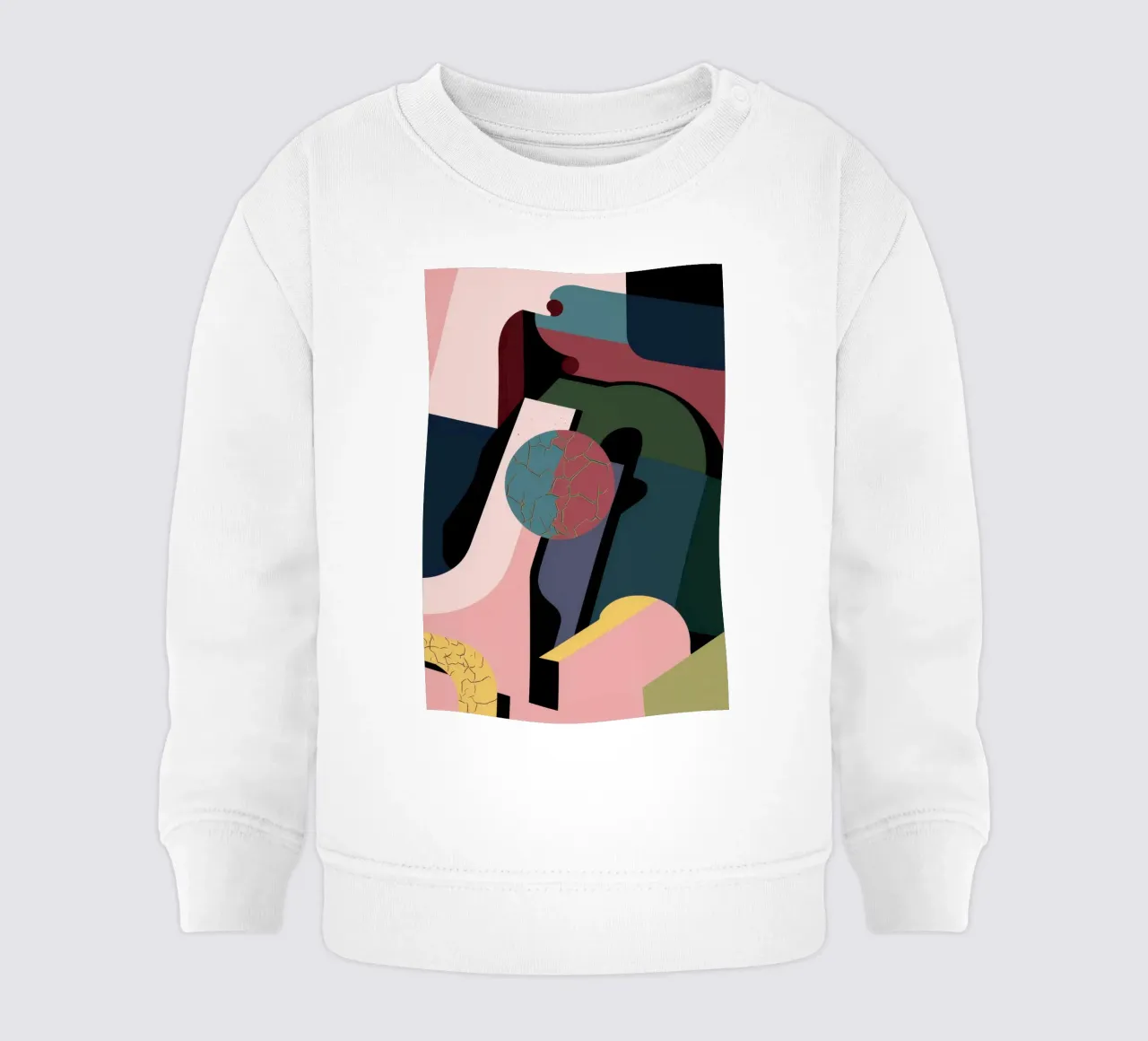 Figure mute nello spazio felpa neonato da Thistle Bloom