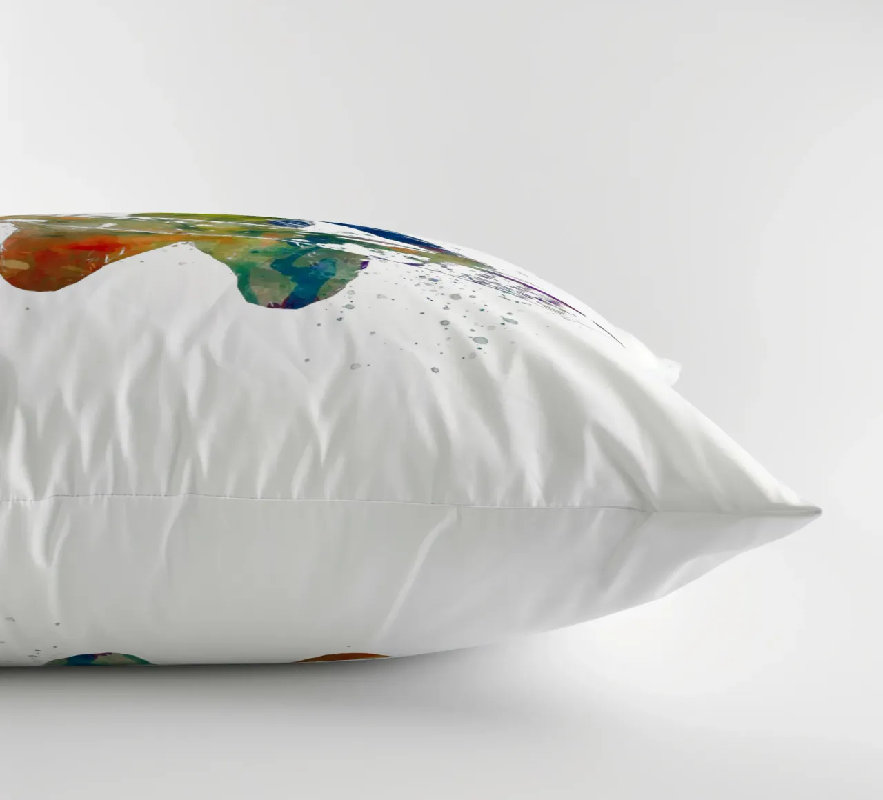 Snowboarder in acquerello cuscino da ⚽ Sports Pulse