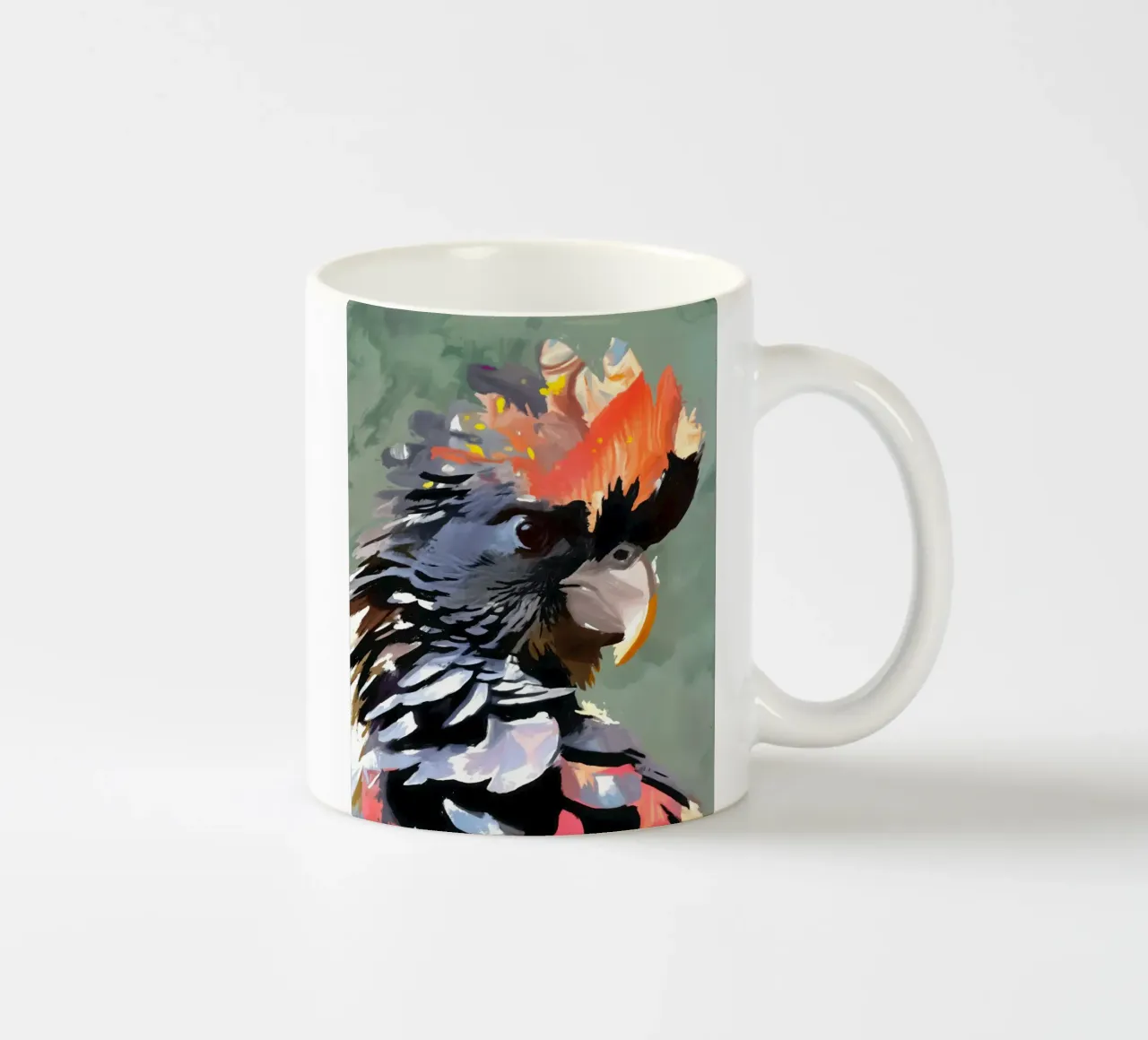 Cacatua: Fiamma e Piuma tazza in ceramica da 83oranges
