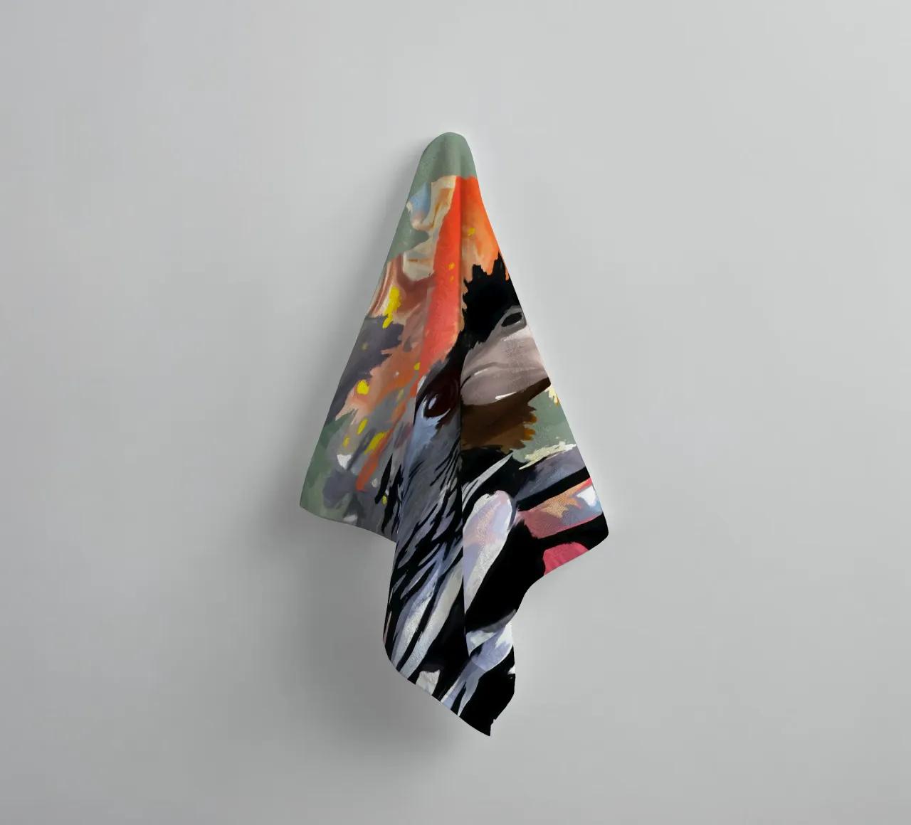 Kaketoe: Vlam & Veer badhanddoek van 83oranges
