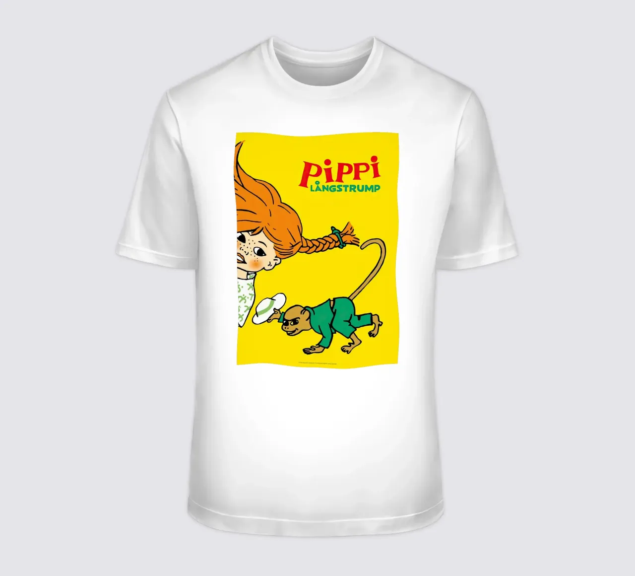 Poster Pippi e il signor Nilsson t-shirt da Earl Beeman