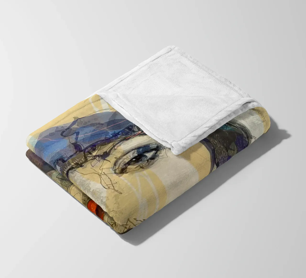 m o o n coperta in pile da Giulio Iurissevich
