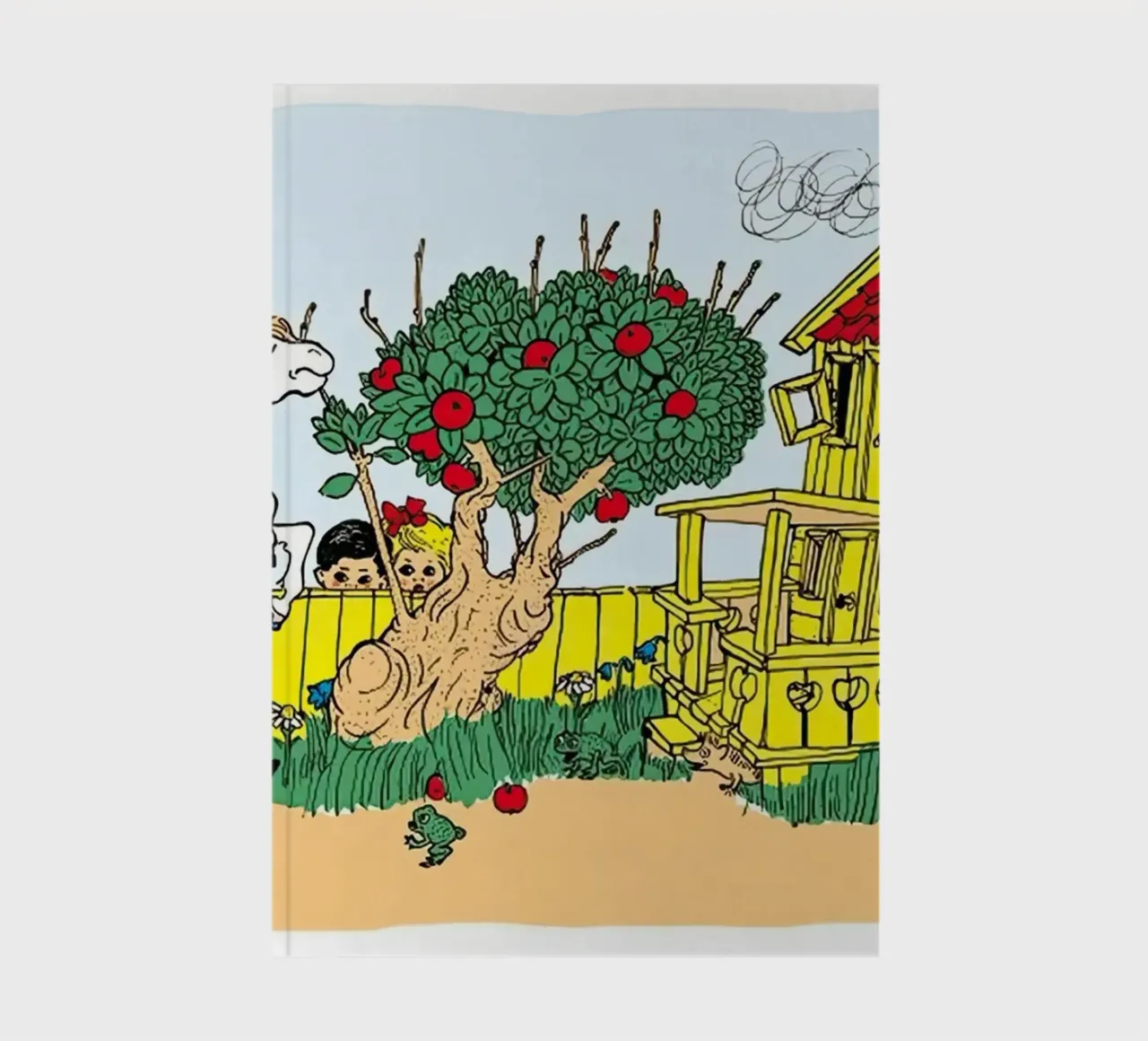 Pippi Longstocking at home notebook by Earl Beeman