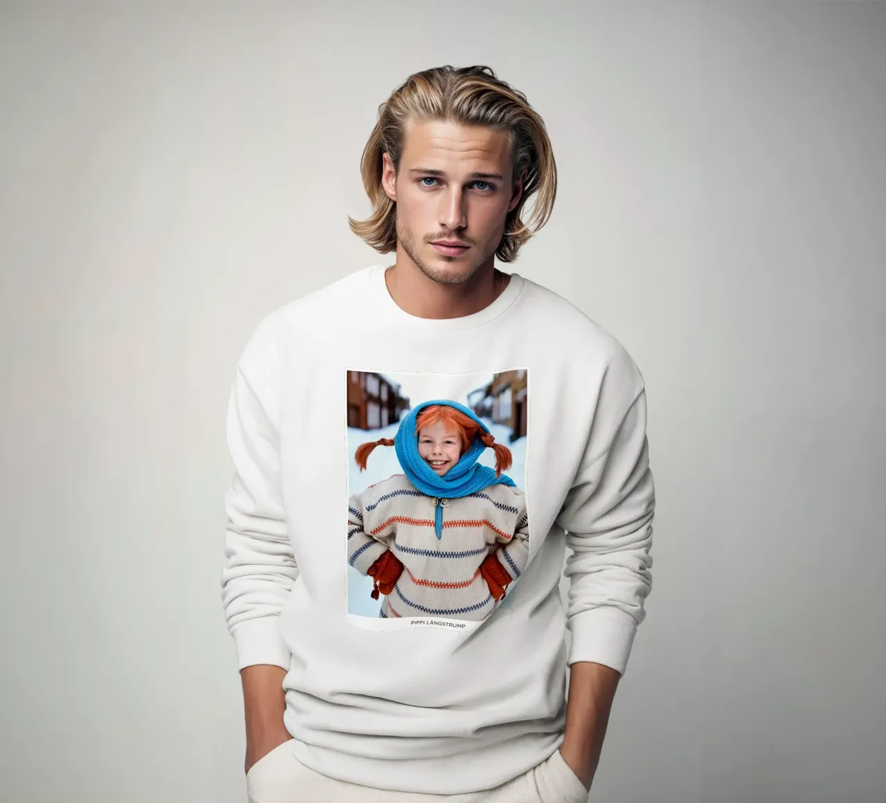 Pippi Calzelunghe inverno felpa da Earl Beeman