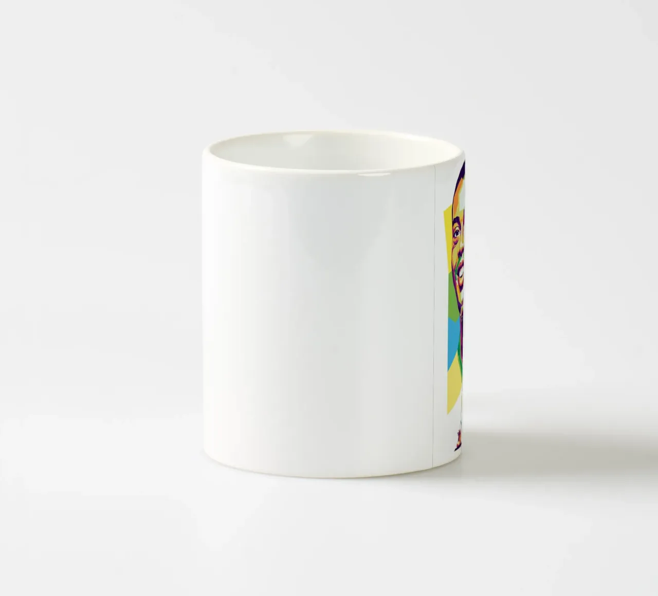 Ronaldinho con l'iconico sorriso tazza in ceramica da Hantamrata