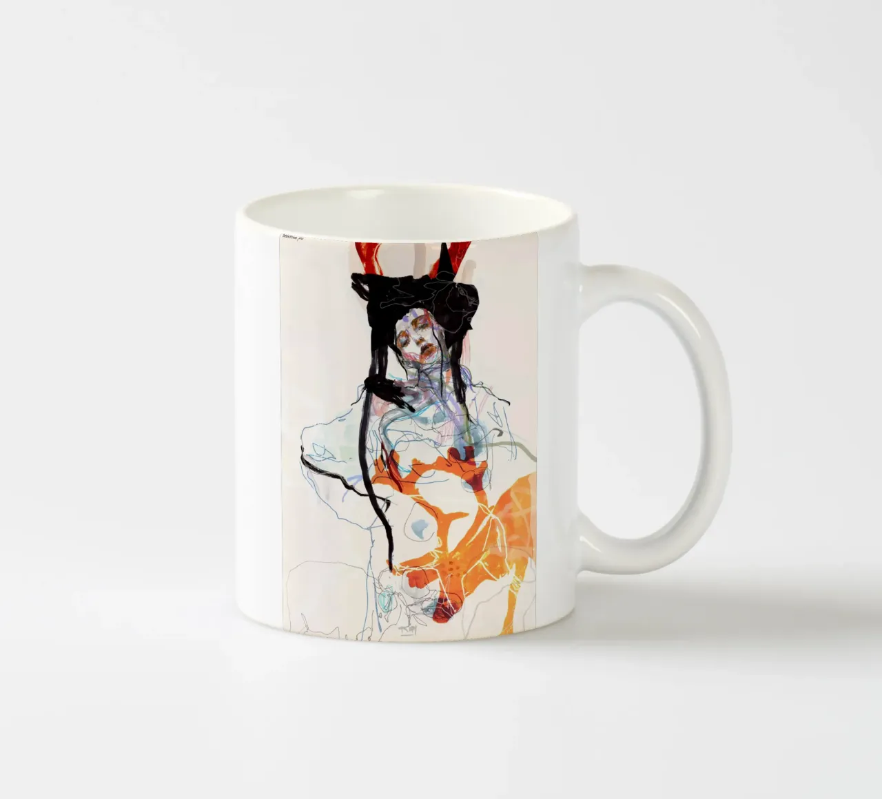 deer pogo tazza in ceramica da Giulio Iurissevich