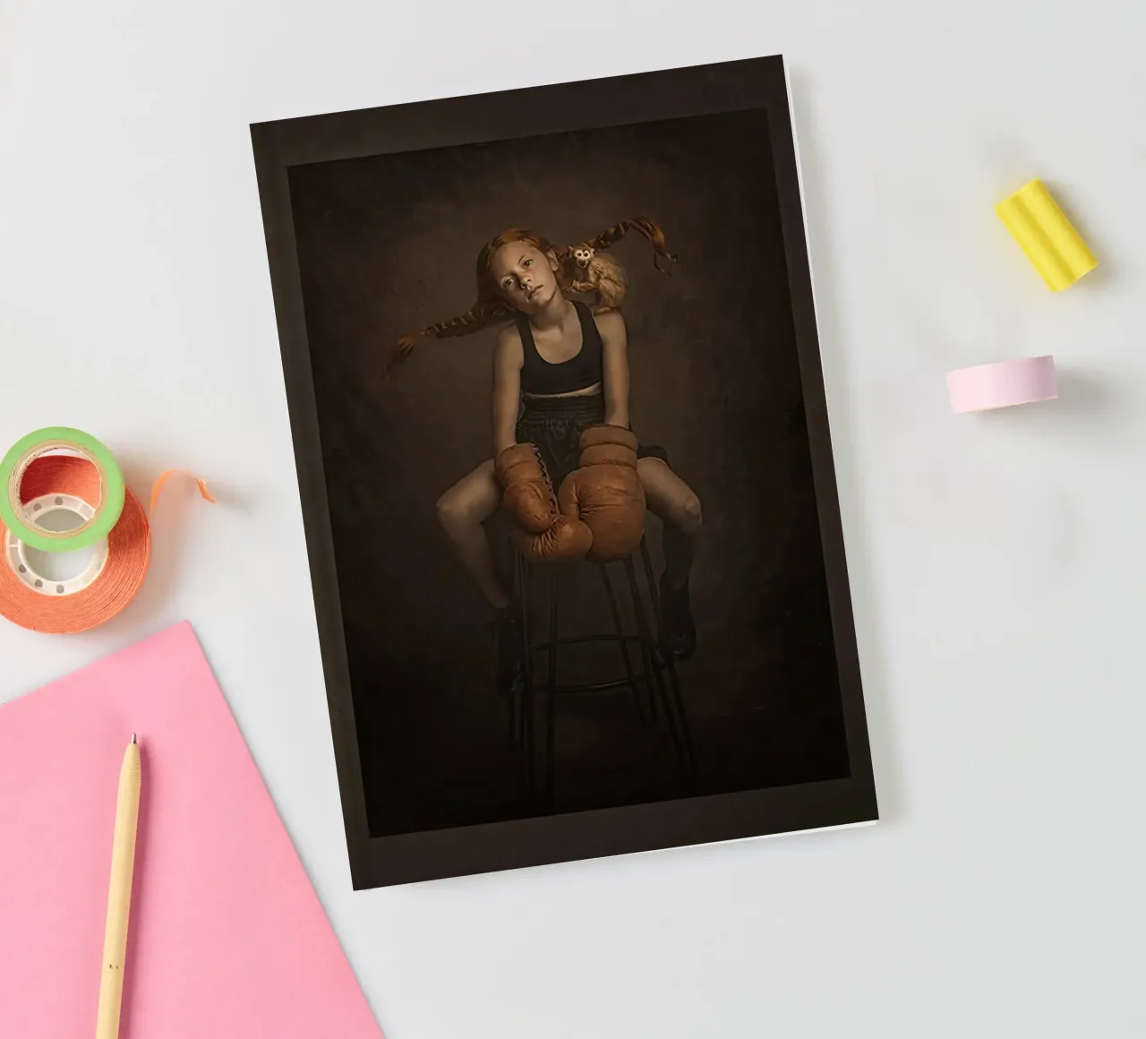 Pippi Langstrumpf boxe carnet de notes de Earl Beeman
