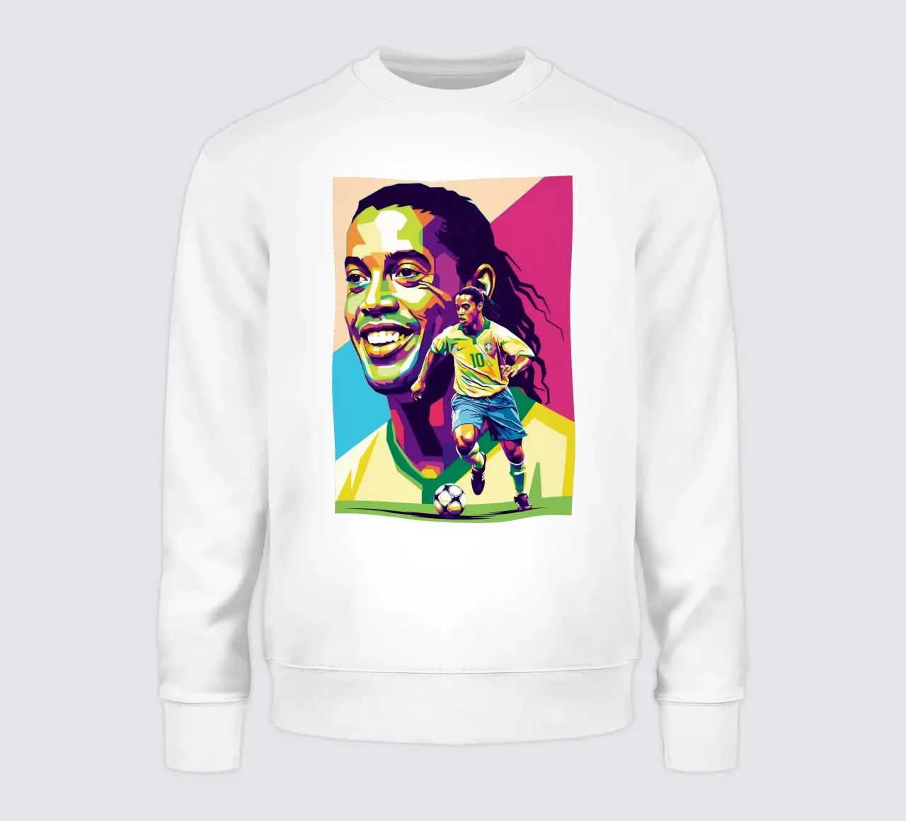 Sorriso di Ronaldinho felpa da Hantamrata