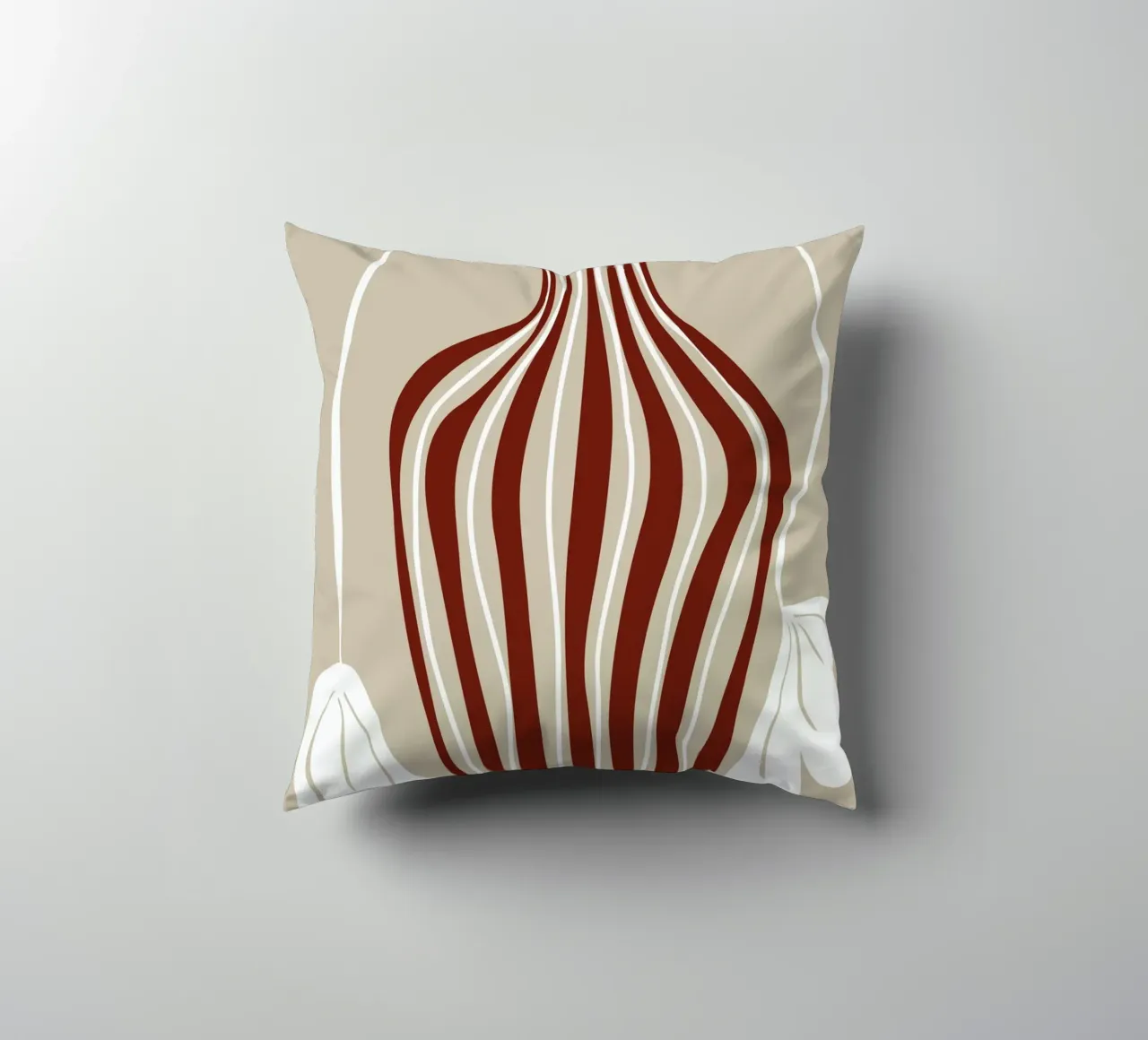 Vaso minimalista 6 cuscino da Miho Art Studio