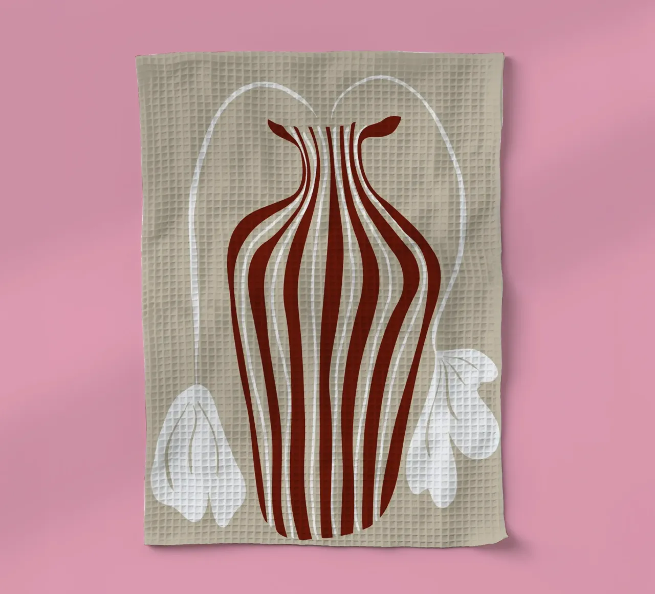 Vase minimaliste 6 torchon de Miho Art Studio