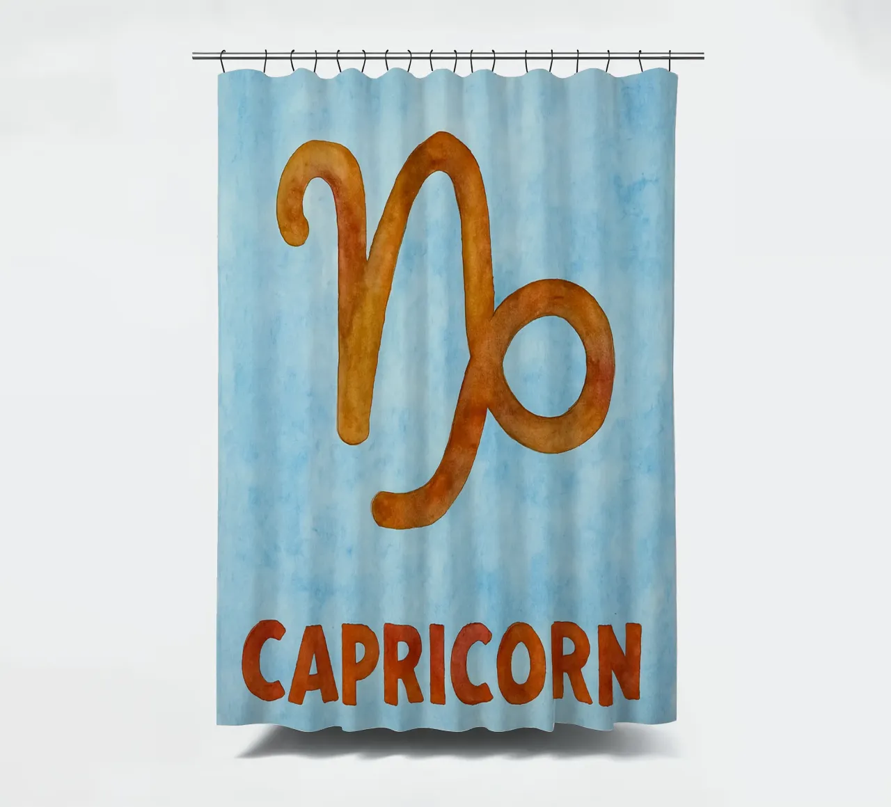 Quadro zodiacale del capricorno tenda da doccia da Shillas
