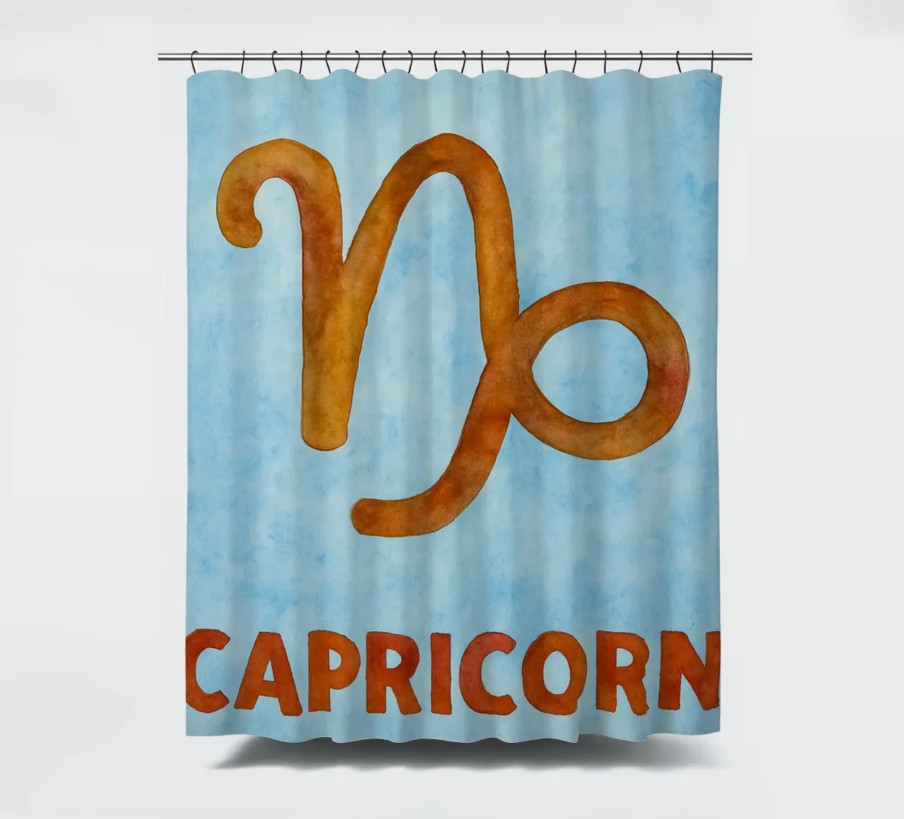 Quadro zodiacale del capricorno tenda da doccia da Shillas