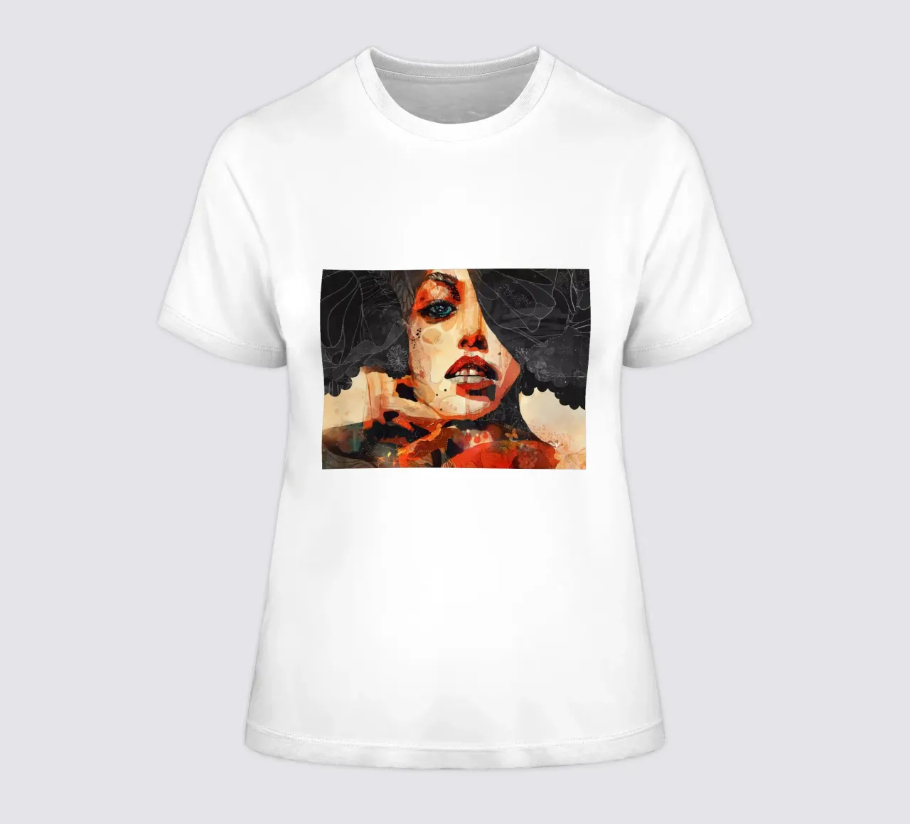 c a r b o n t-shirt da donna da Giulio Iurissevich