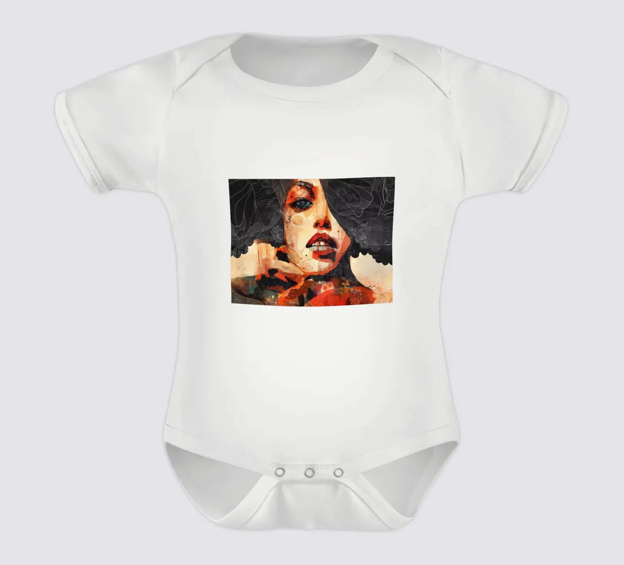 c a r b o n body neonato maniche corte da Giulio Iurissevich