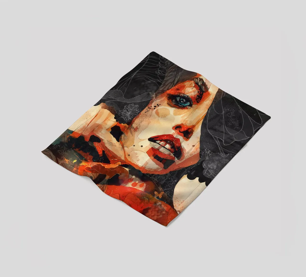 c a r b o n coperta in pile da Giulio Iurissevich