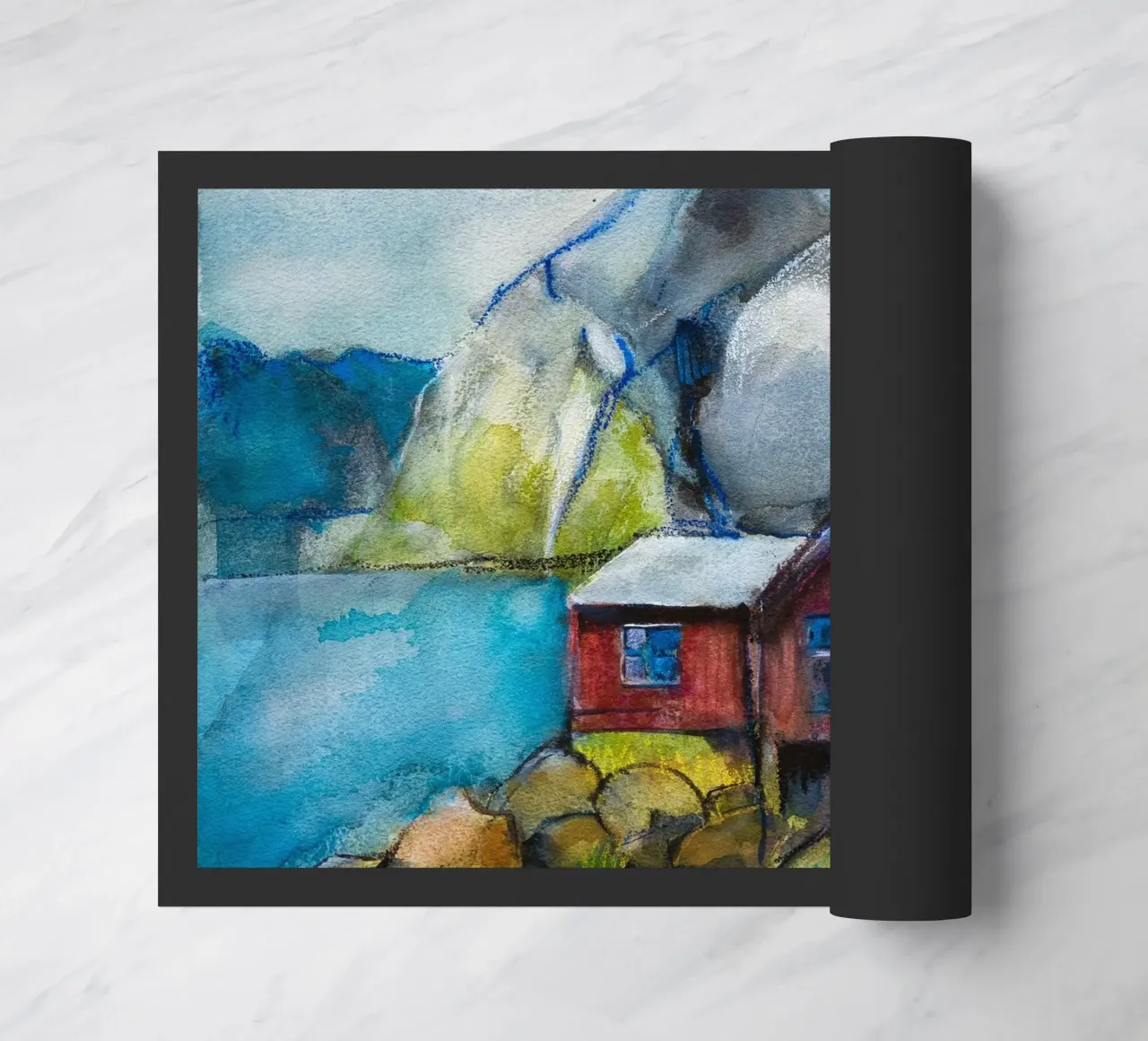 Cabins by the fjord zerbino da Stoian Hitrov