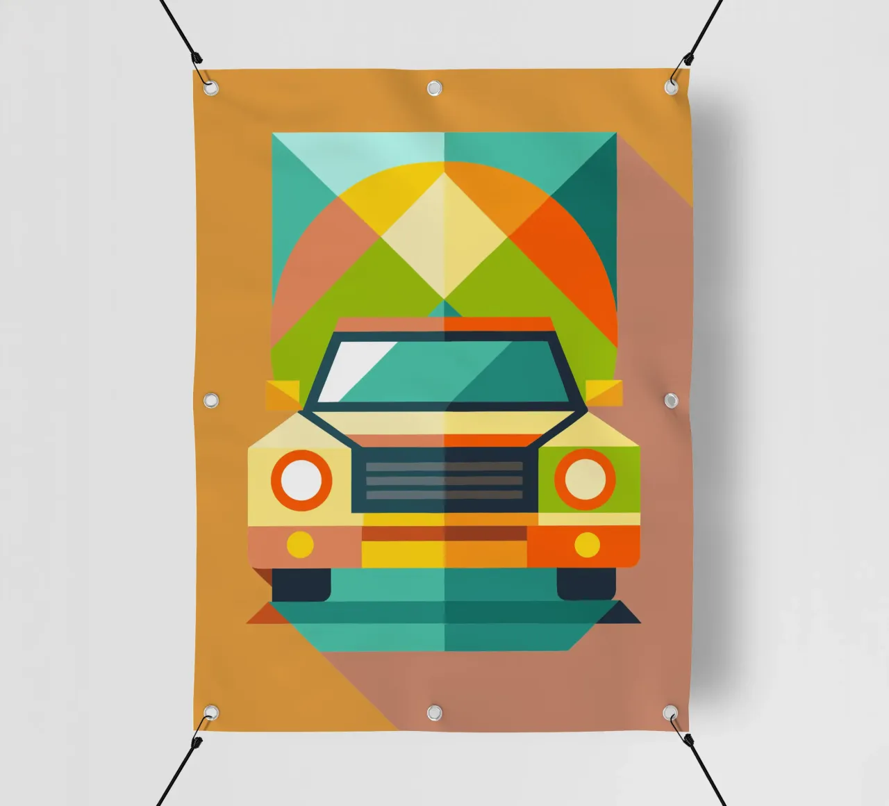 auto illustrazione vettoriale telo in pvc da Shillas