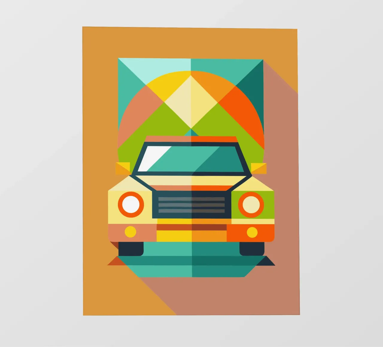auto illustrazione vettoriale telo in pvc da Shillas