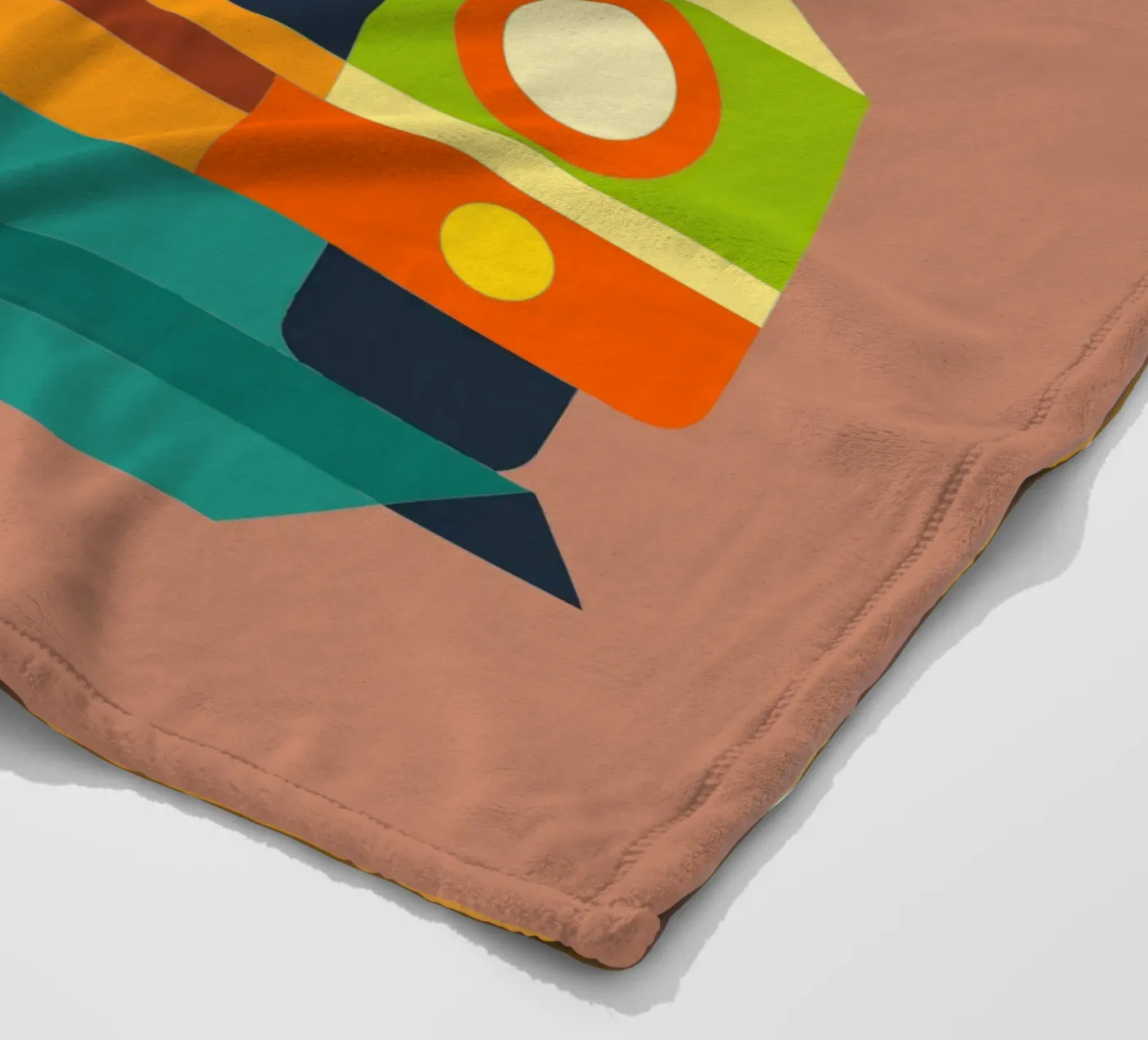 vectorillustratie auto fleecedeken van Shillas