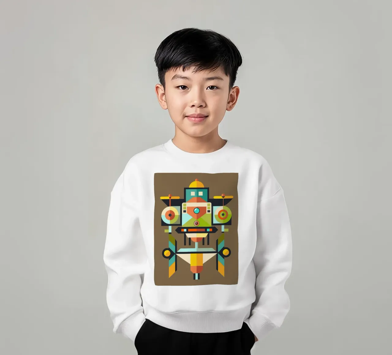 drone ilustración vectorial sudadera para niño de Shillas