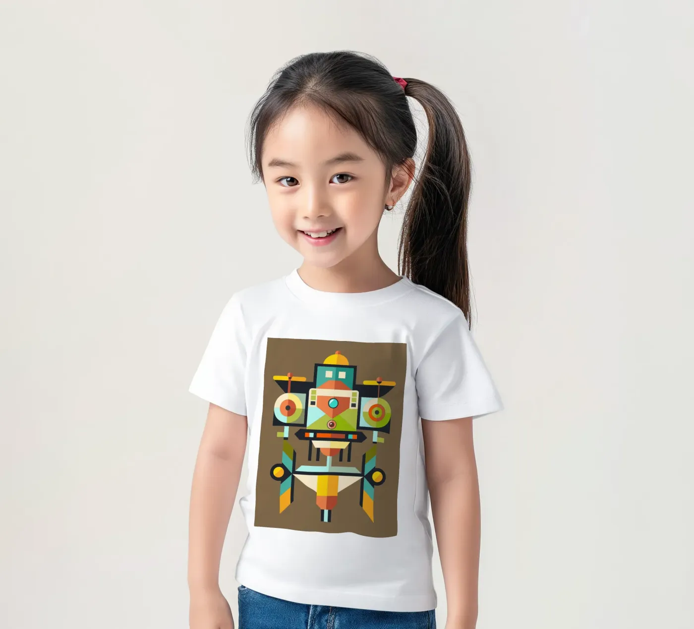 illustrazione vettoriale del drone t-shirt bambini da Shillas