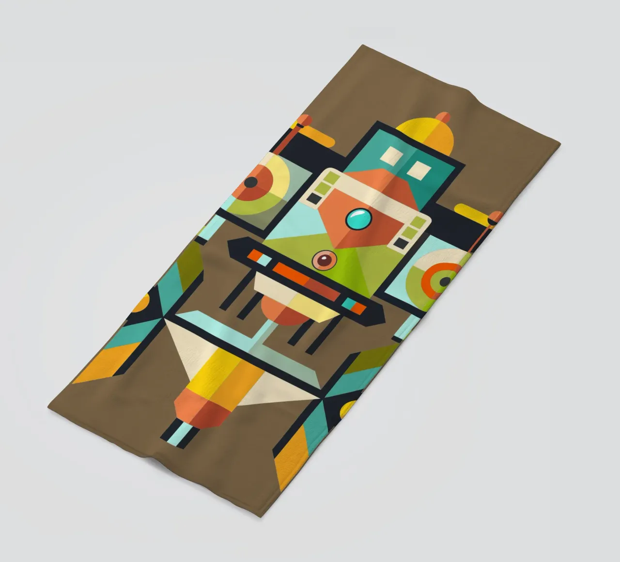 illustrazione vettoriale del drone telo mare da Shillas