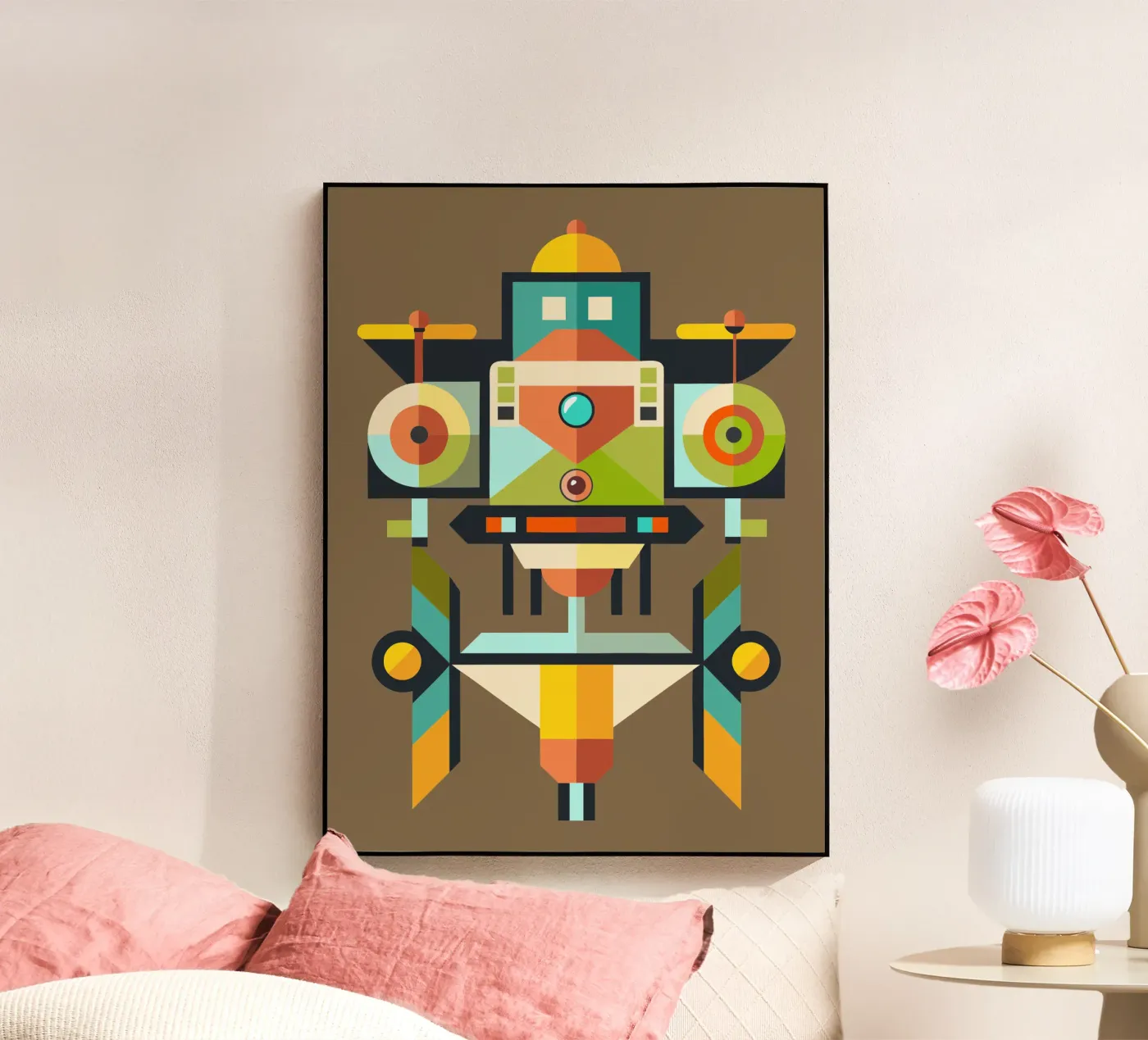 drone vector illustration plexiglas de Shillas
