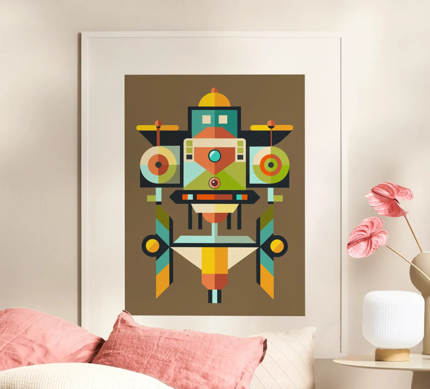 drone vector illustration poster by Shillas