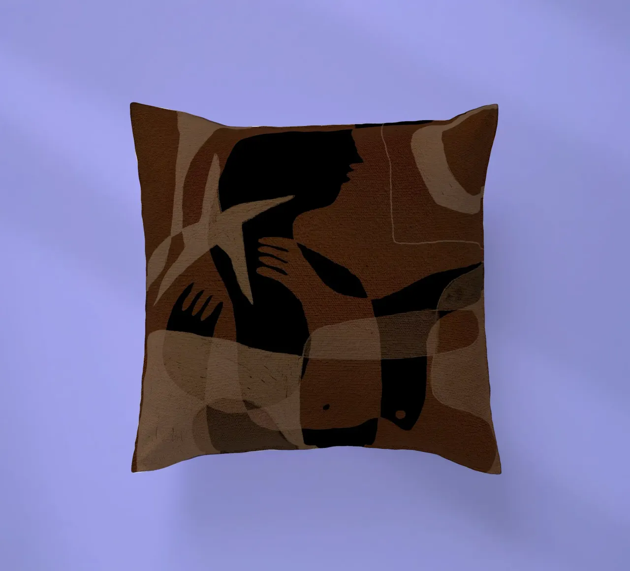Awakening 3 cuscino da Shatha Al Dafai
