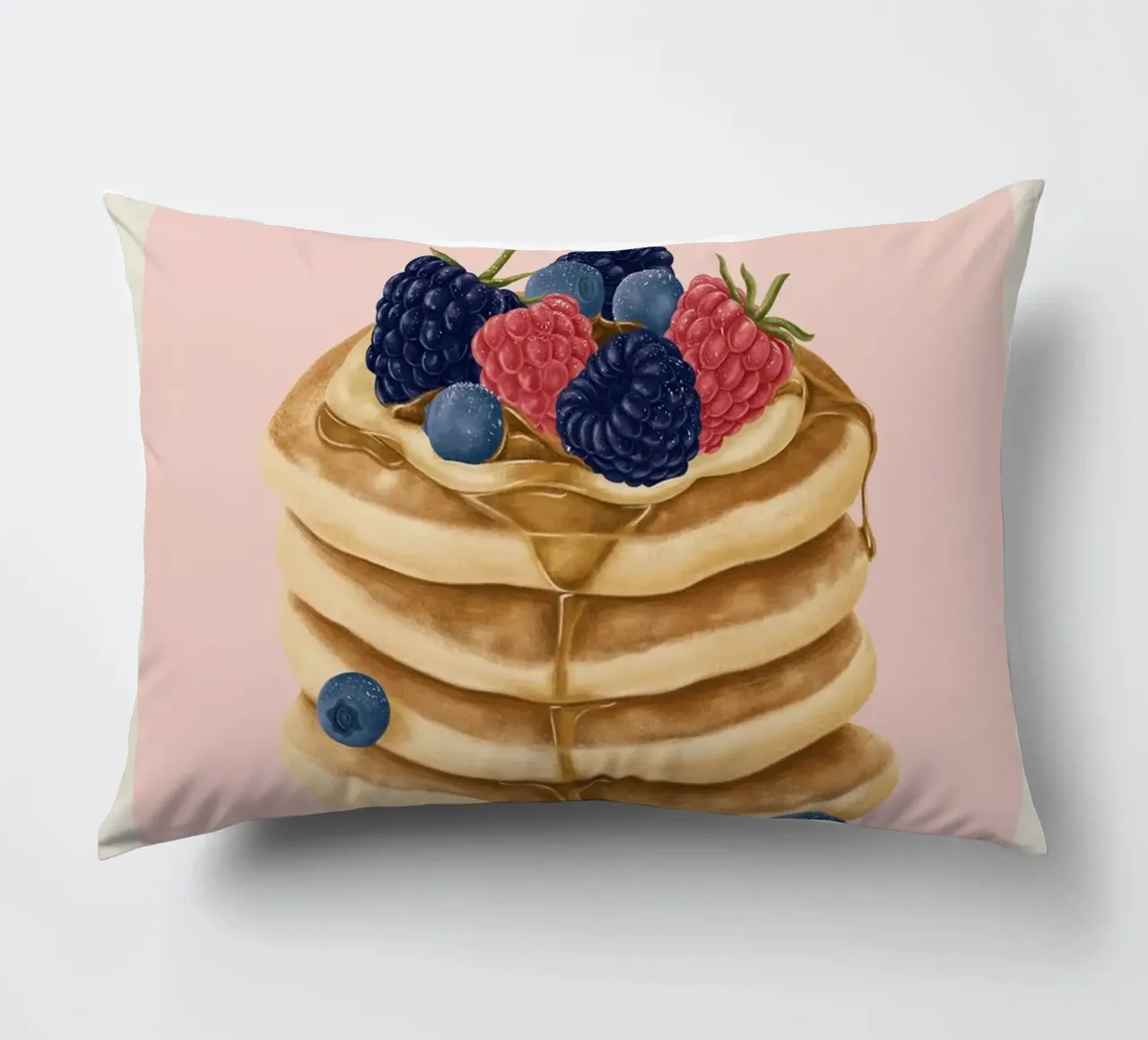 pancake al lampone cuscino da Oscar Shaw