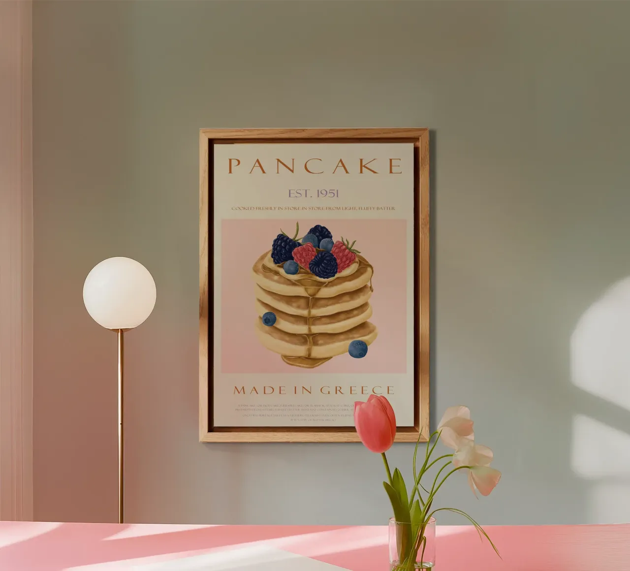 pancake al lampone pannello forex da Oscar Shaw