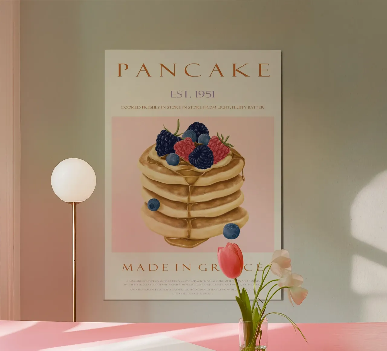 pancake al lampone pannello forex da Oscar Shaw