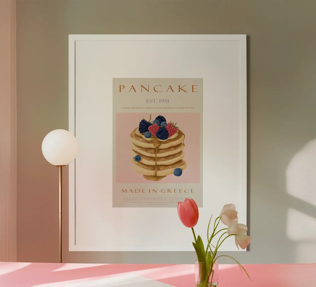 pancake al lampone carta hahnemühle da Oscar Shaw