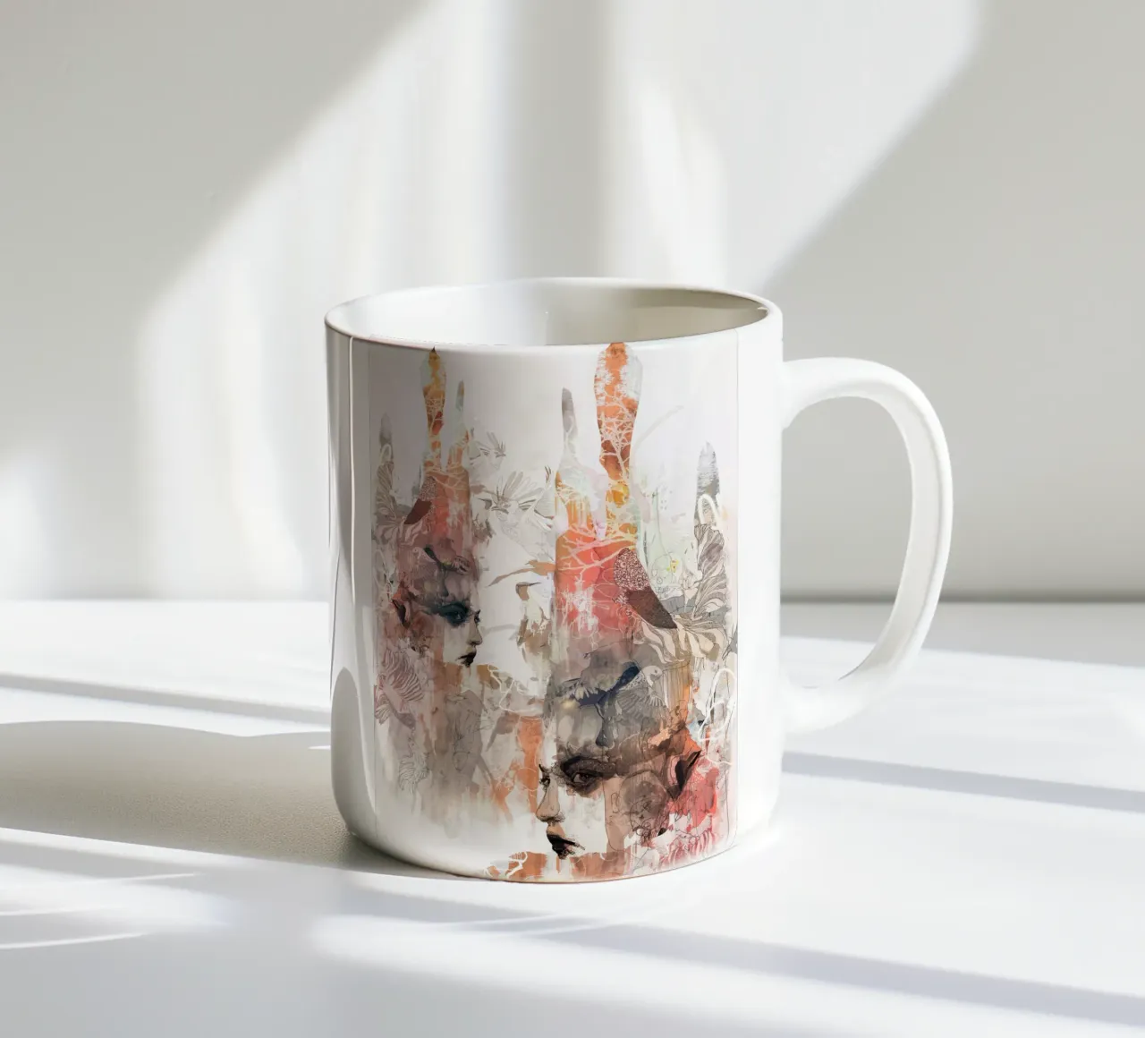 ovunque tu vada tazza in ceramica da Giulio Iurissevich